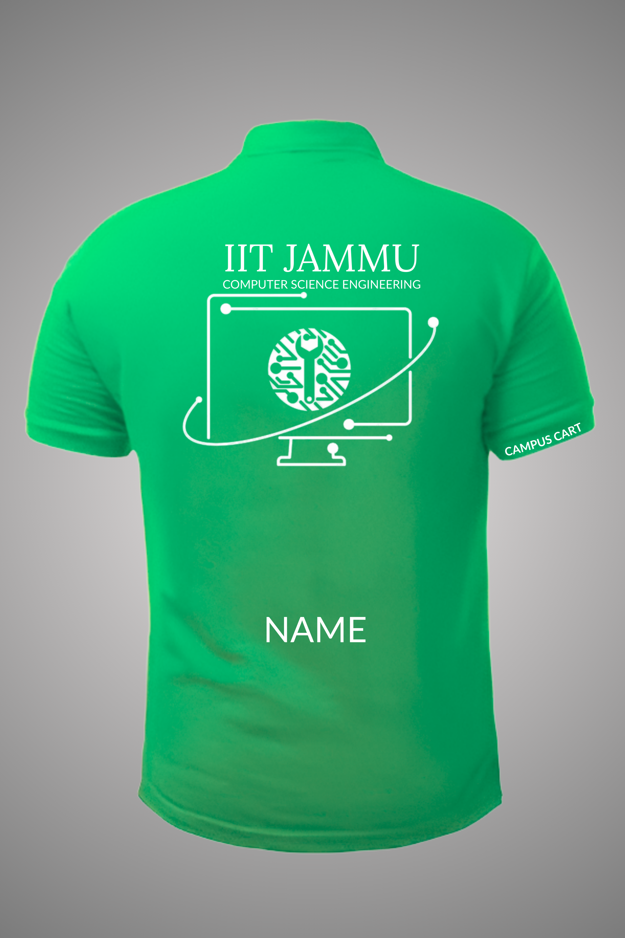 IIT Jammu Polo T-Shirt (Computer Science Engineering)