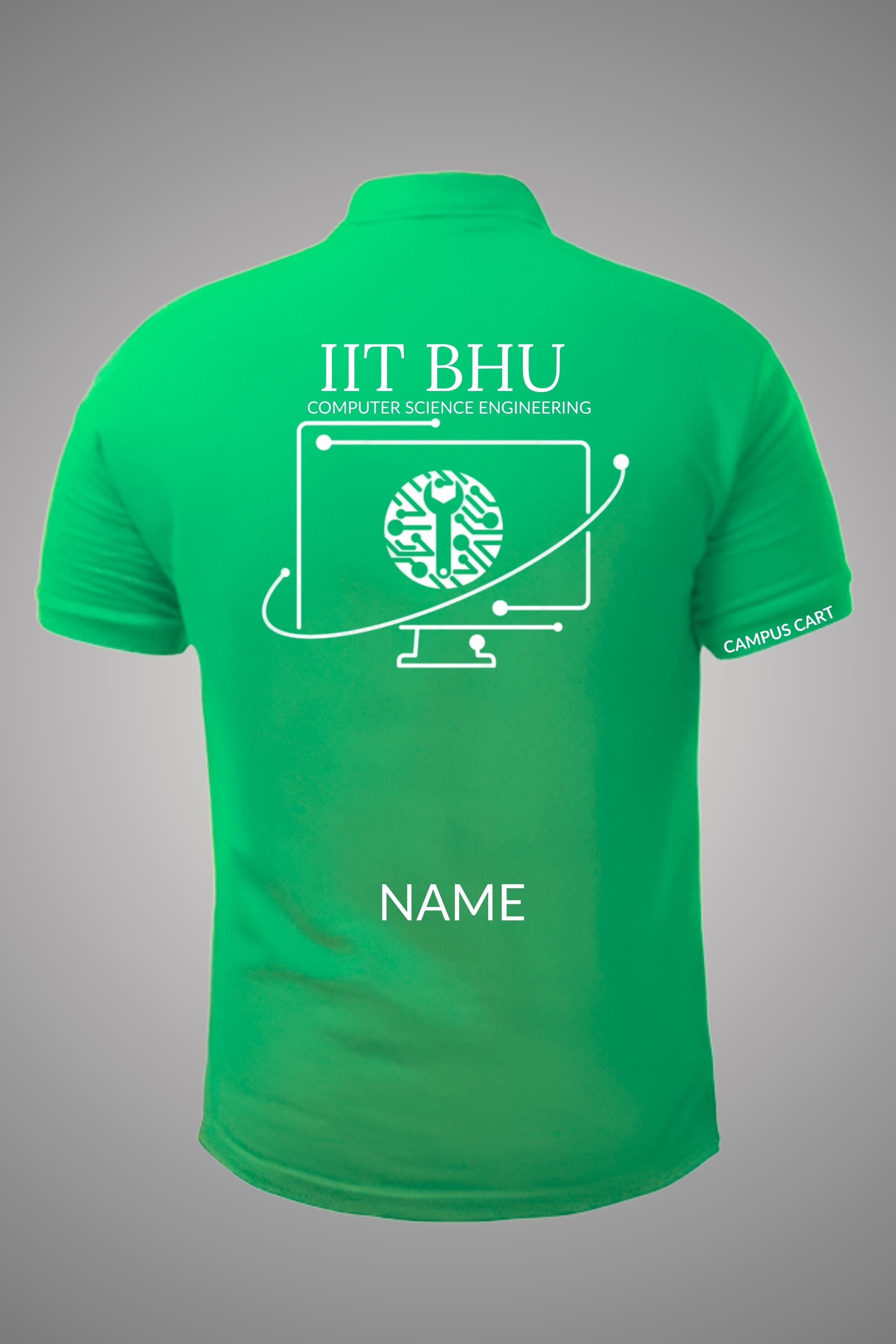 IIT BHU Polo T-Shirt (Computer Science Engineering)