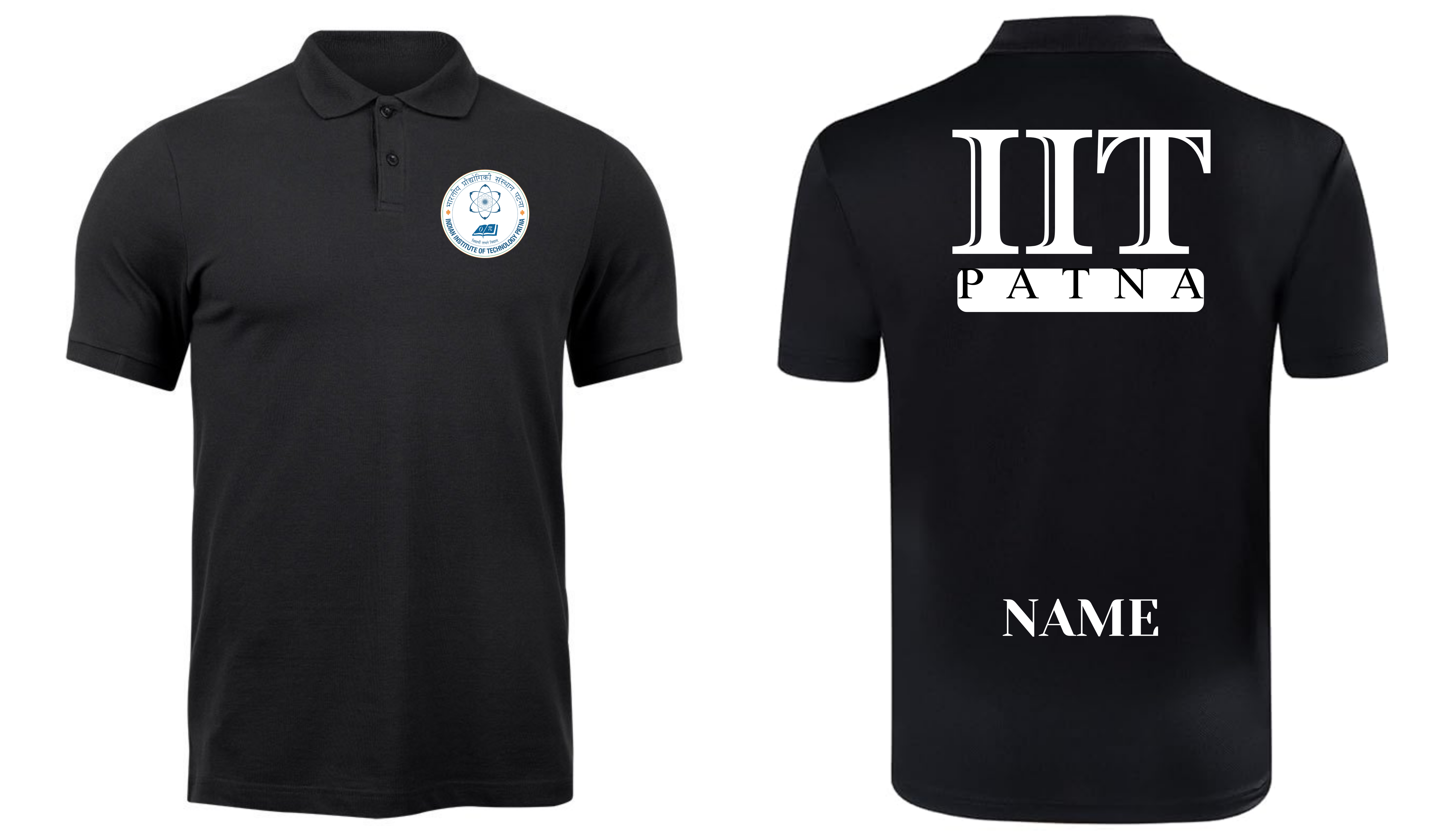 IIT PATNA POLO T-SHIRT ITC Century Handtooled Design