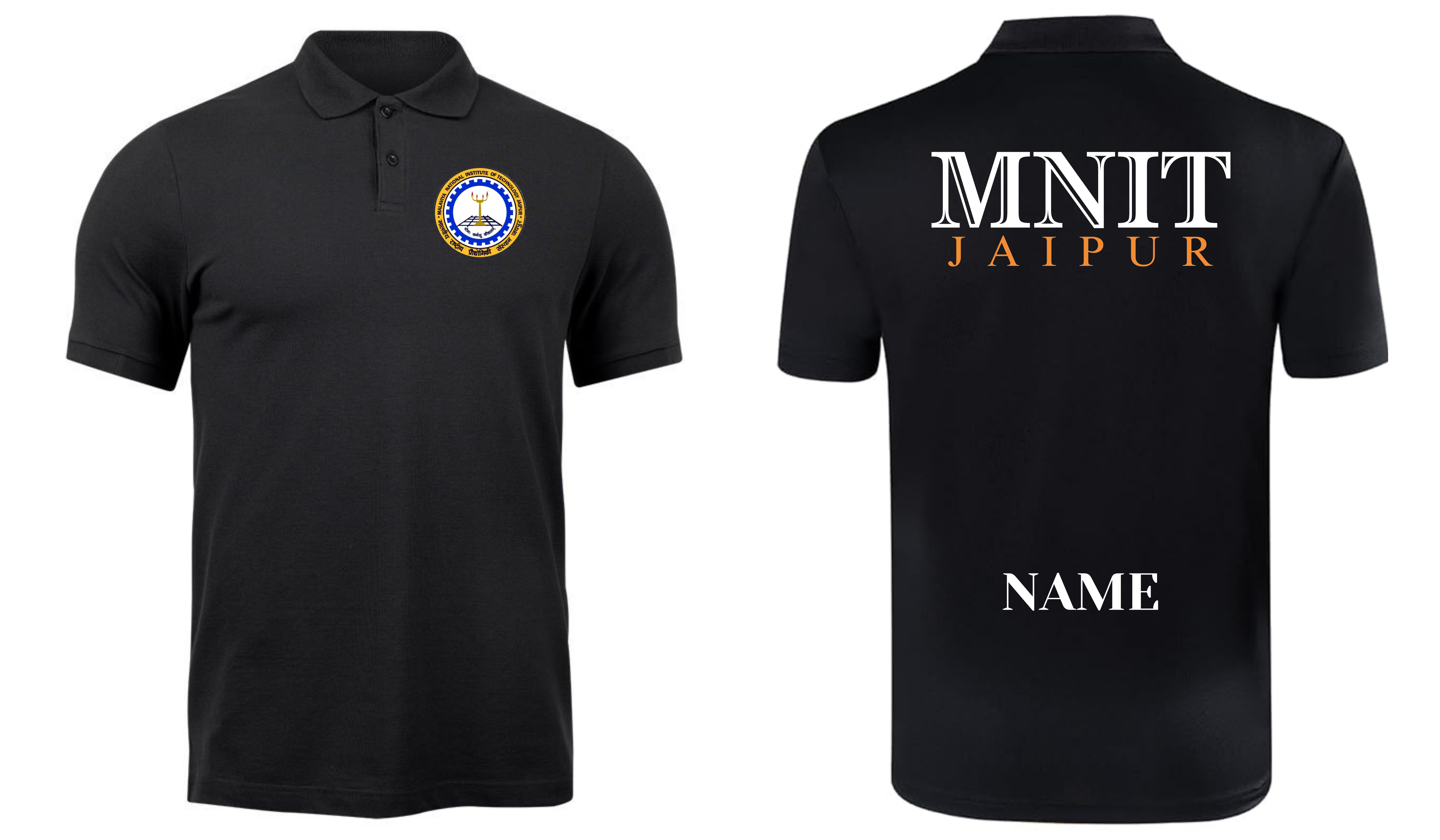 MNIT Jaipur POLO T-SHIRT ITC Century Handtooled Design