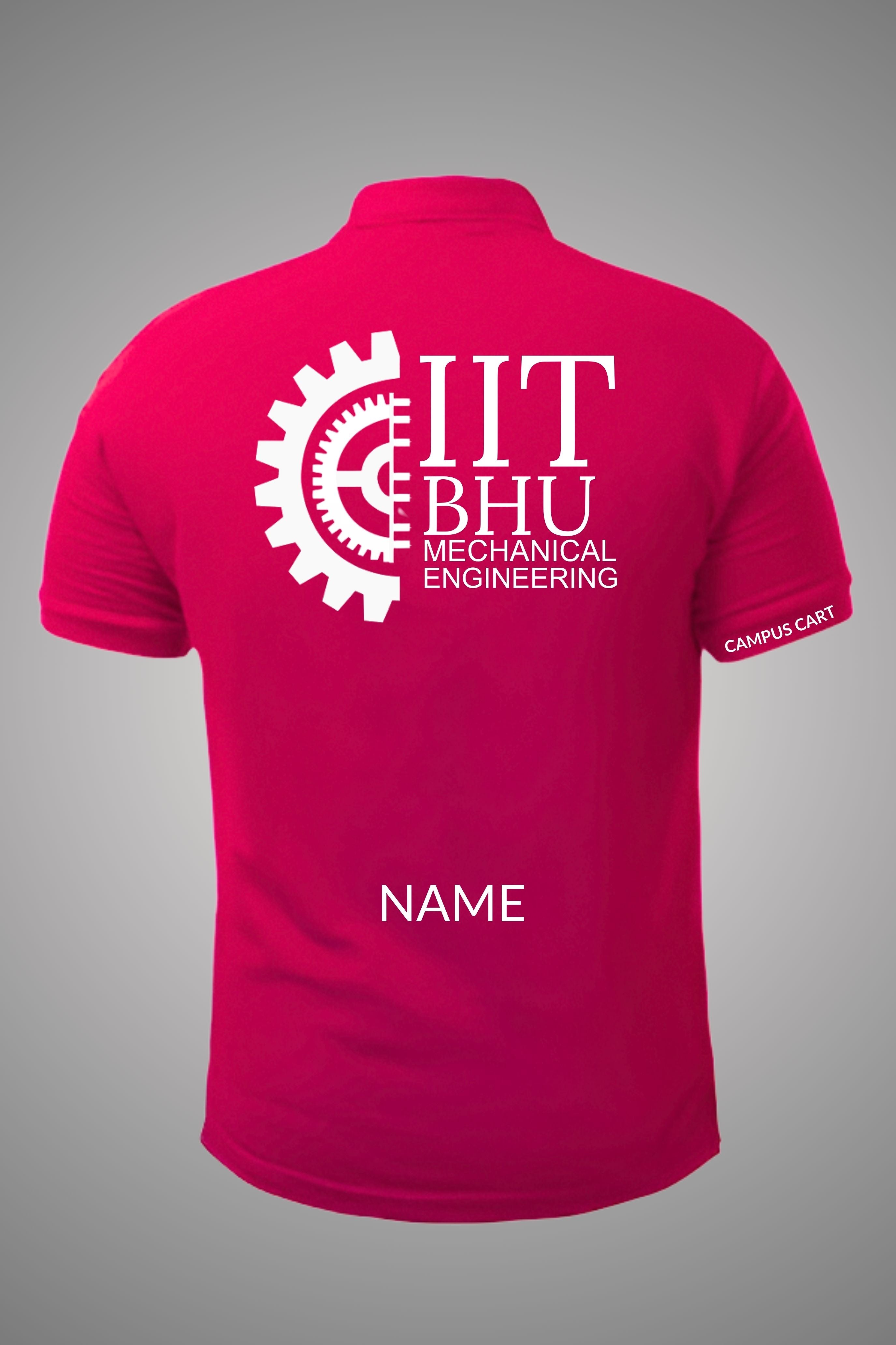 IIT BHU Polo T-Shirt (Mechanical Engineering)