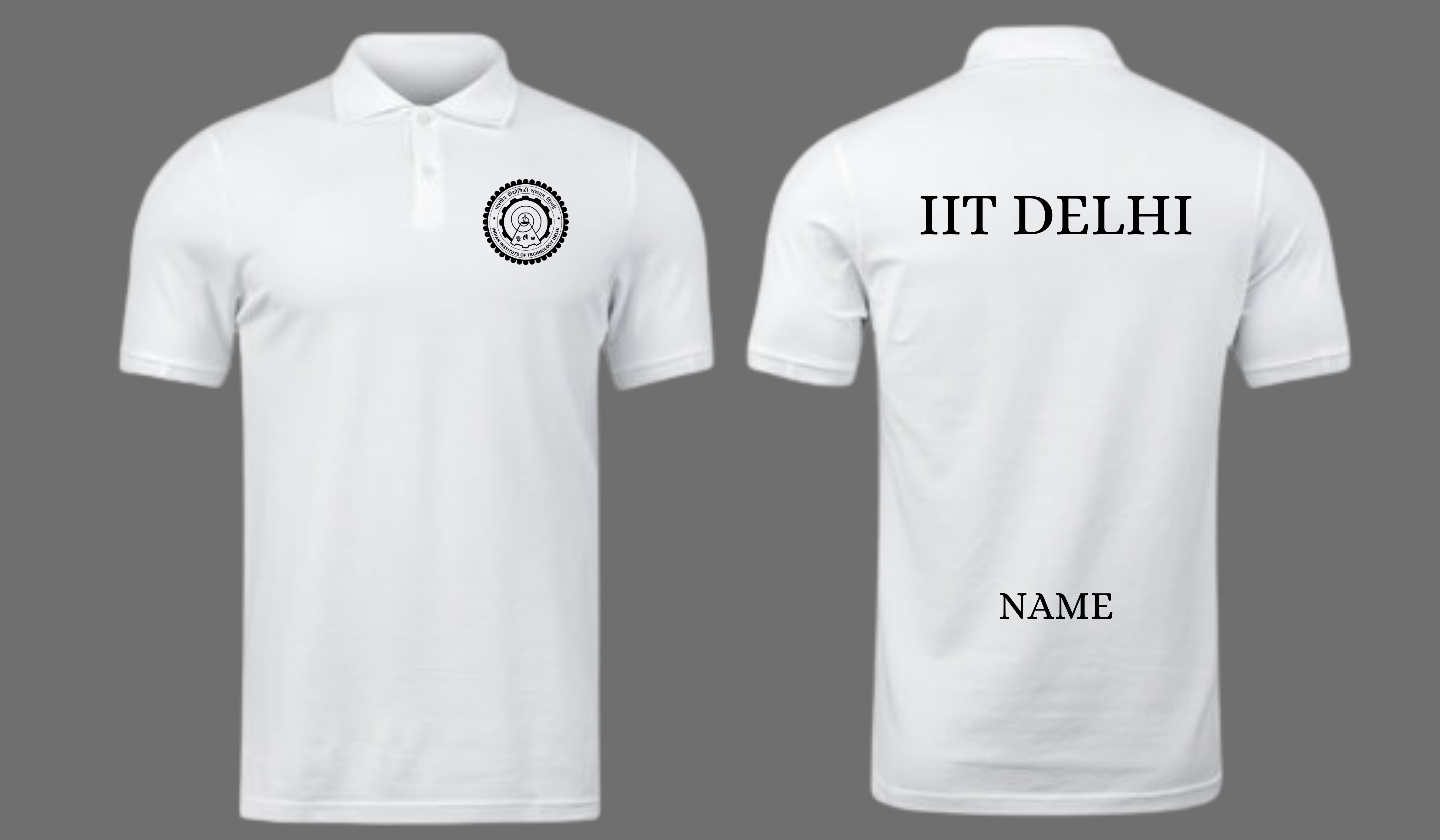 IIT DELHI POLO T-SHIRT Classic Design