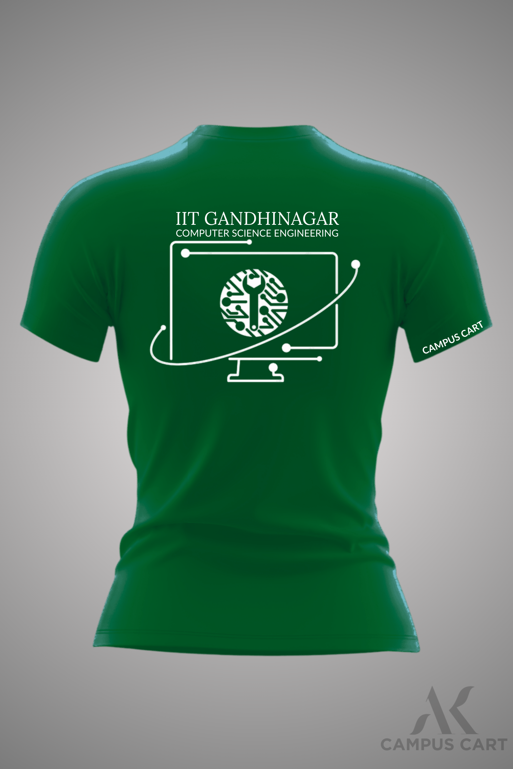 IIT Gandhinagar Normal T-Shirt For Girls( Computer Science Engineering )