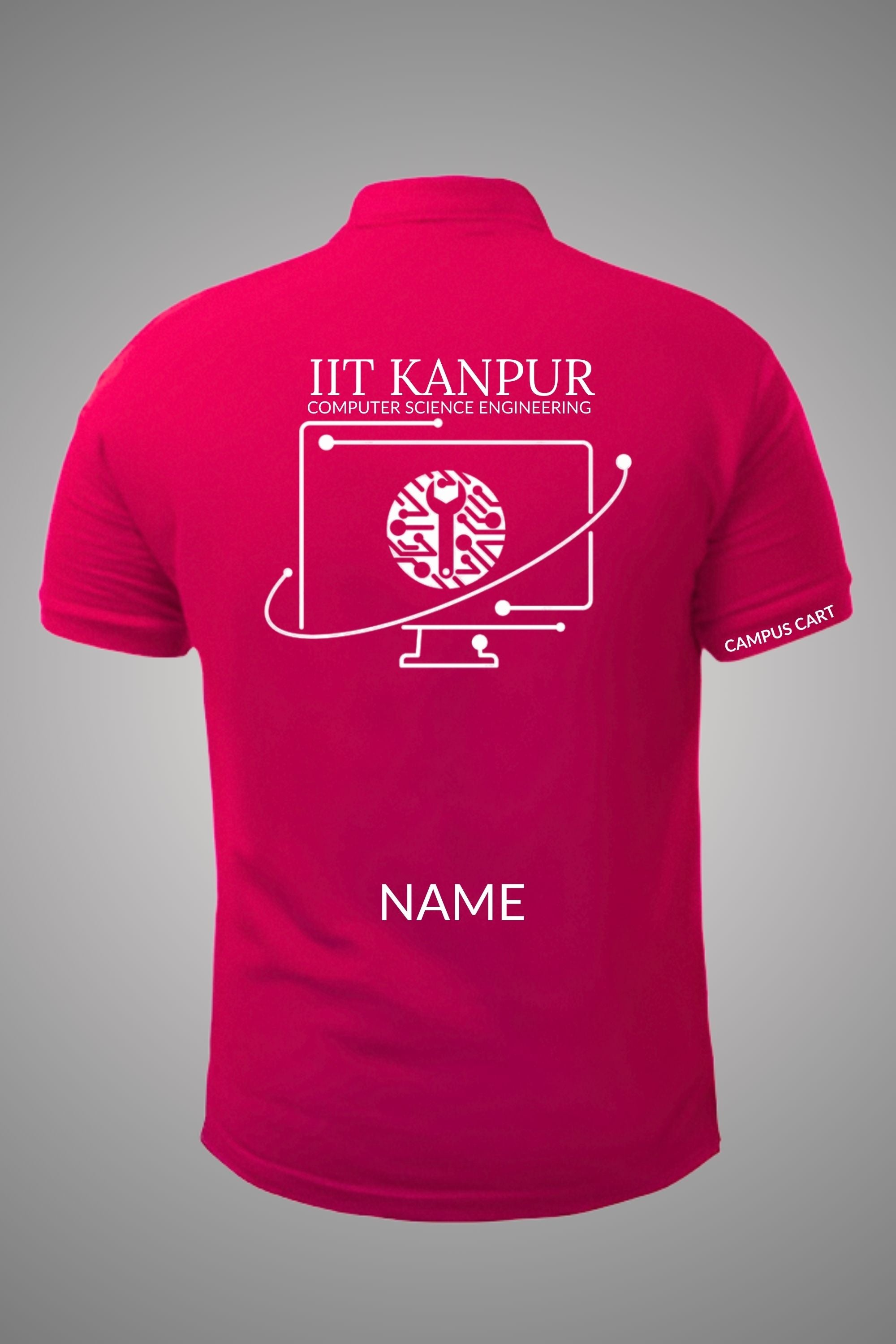 IIT Kanpur Polo T-Shirt (Computer Science Engineering)