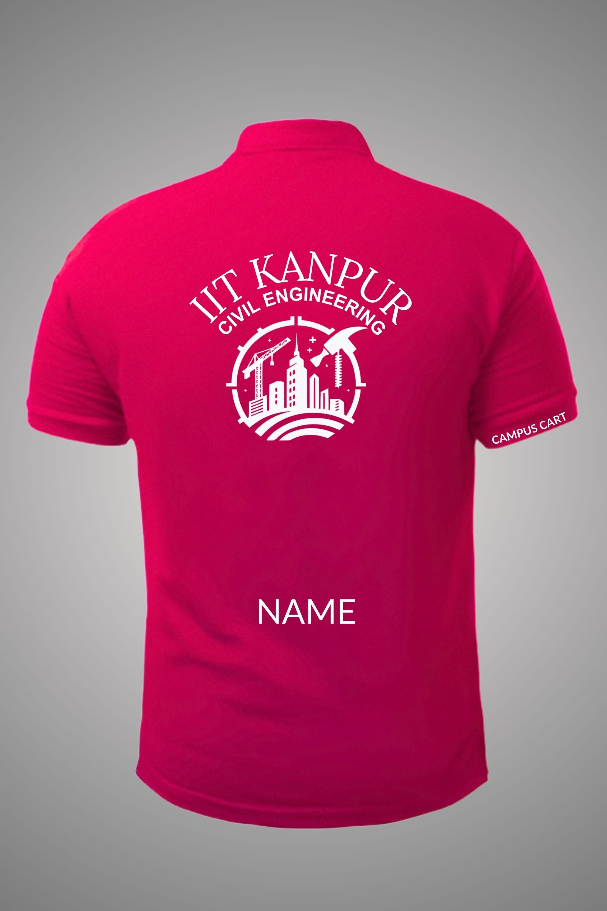 IIT Kanpur Polo T-Shirt (Civil Engineering)