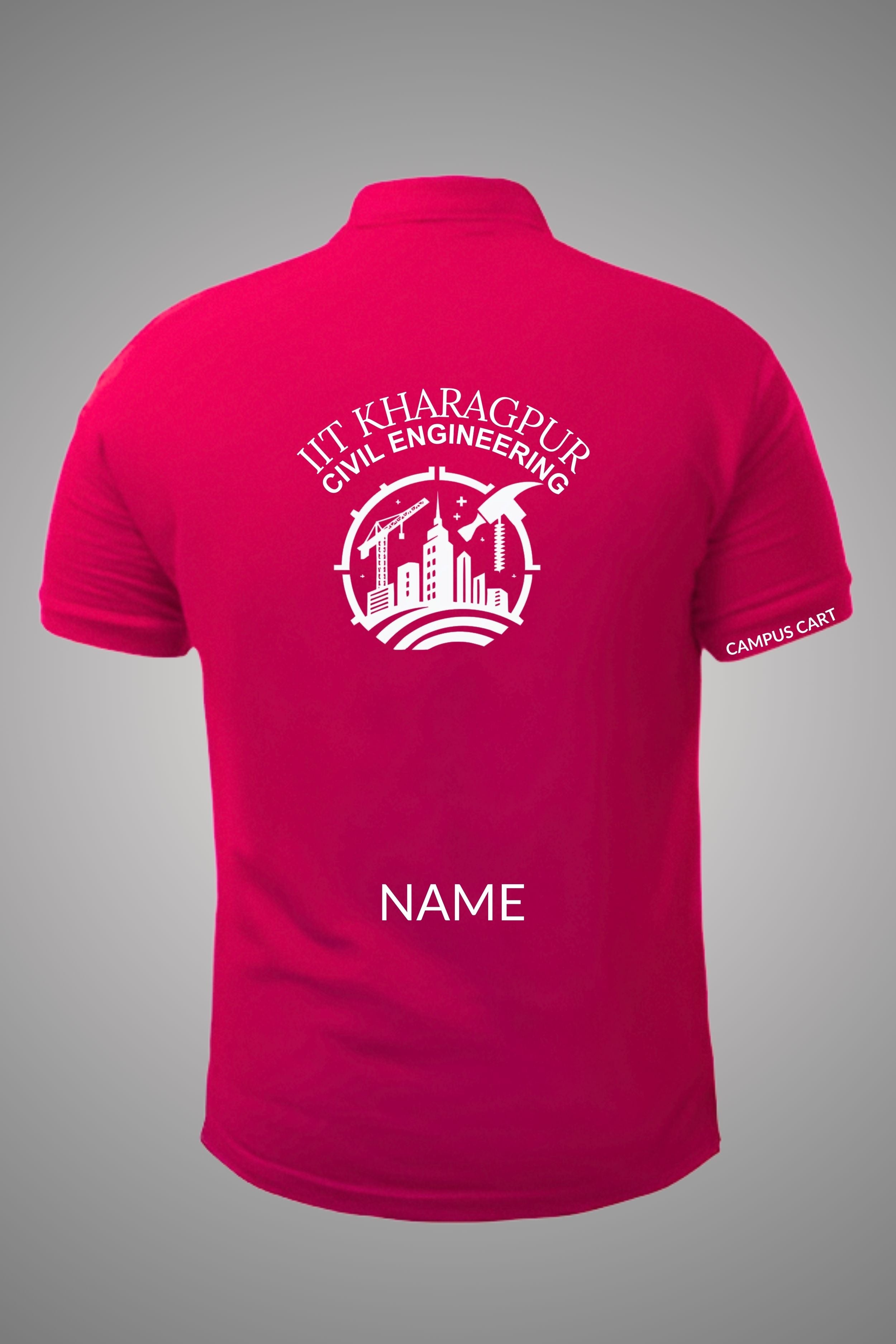 IIT Kharagpur Polo T-Shirt (Civil Engineering)