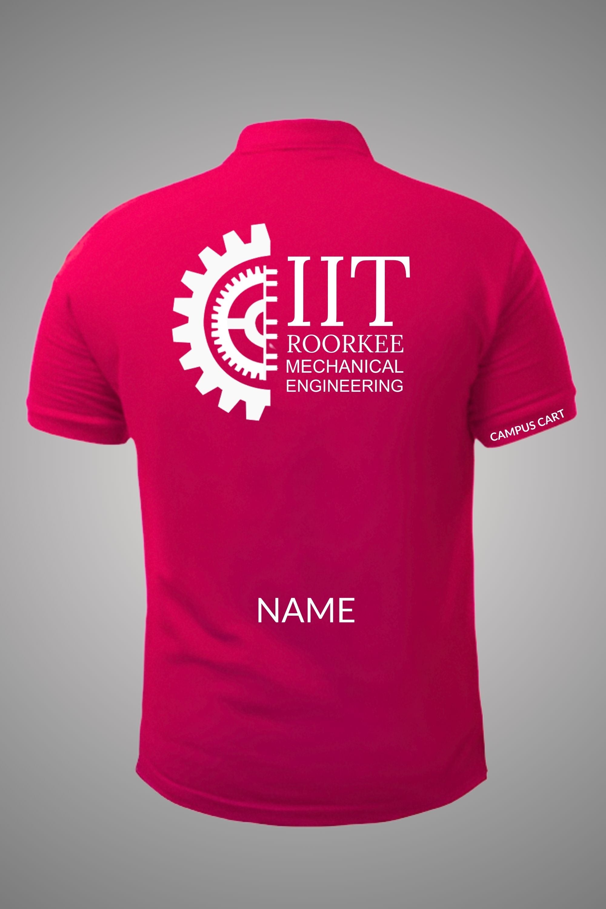 IIT Roorkee Polo T-Shirt (Mechanical Engineering)
