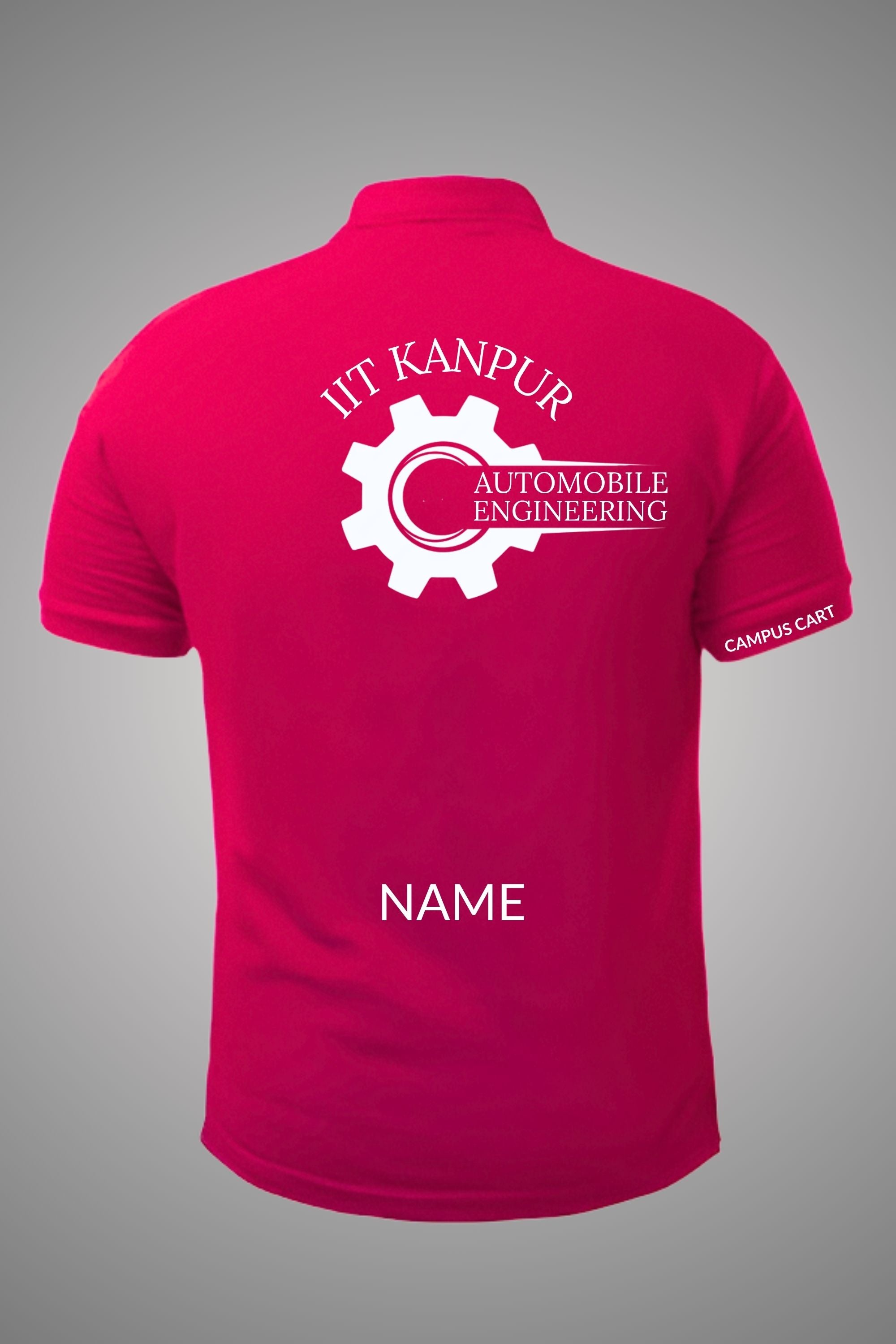 IIT Kanpur Polo T-Shirt (Automobile Engineering)
