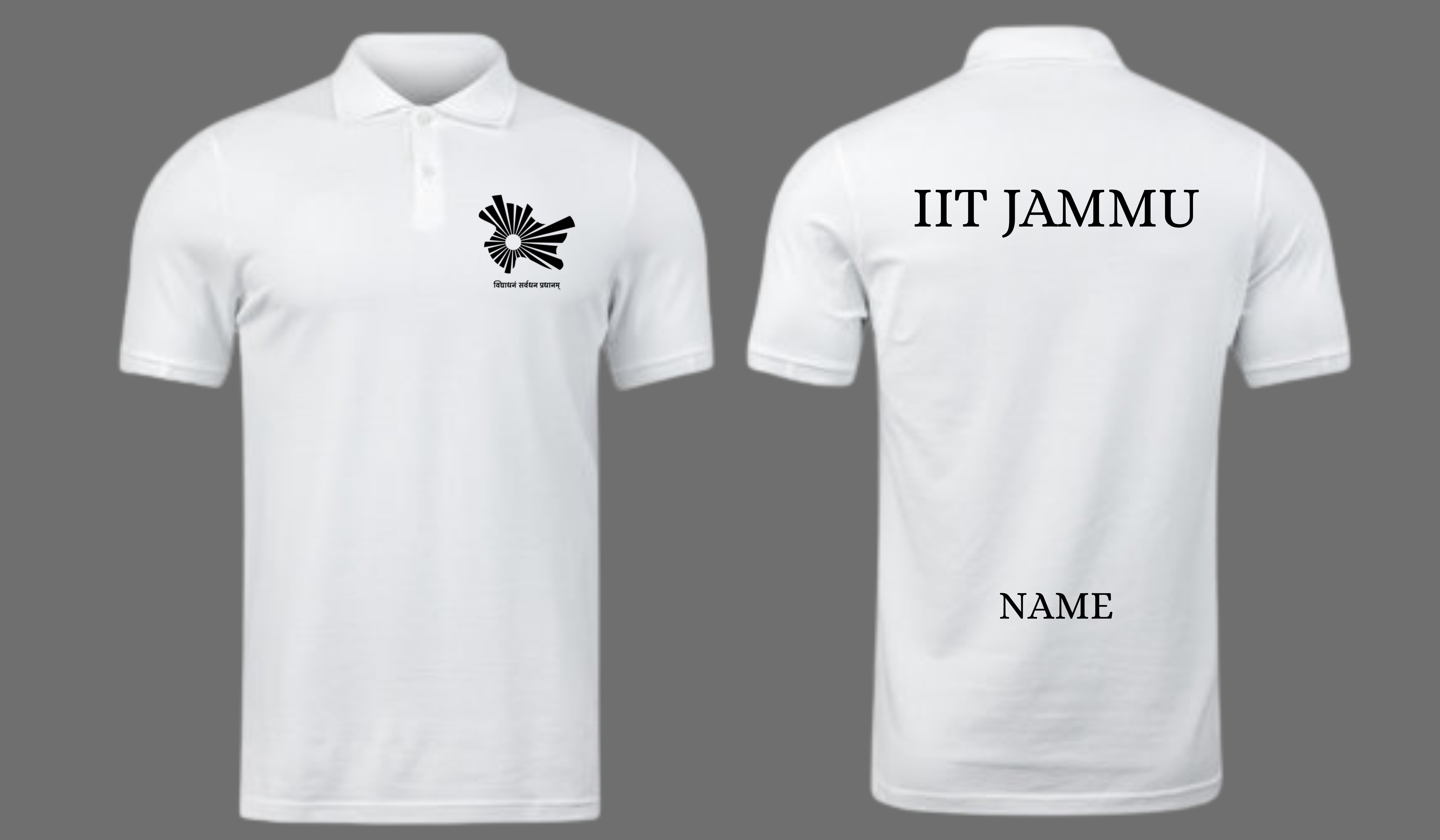IIT Jammu Polo T-SHIRT CLASSIC Design