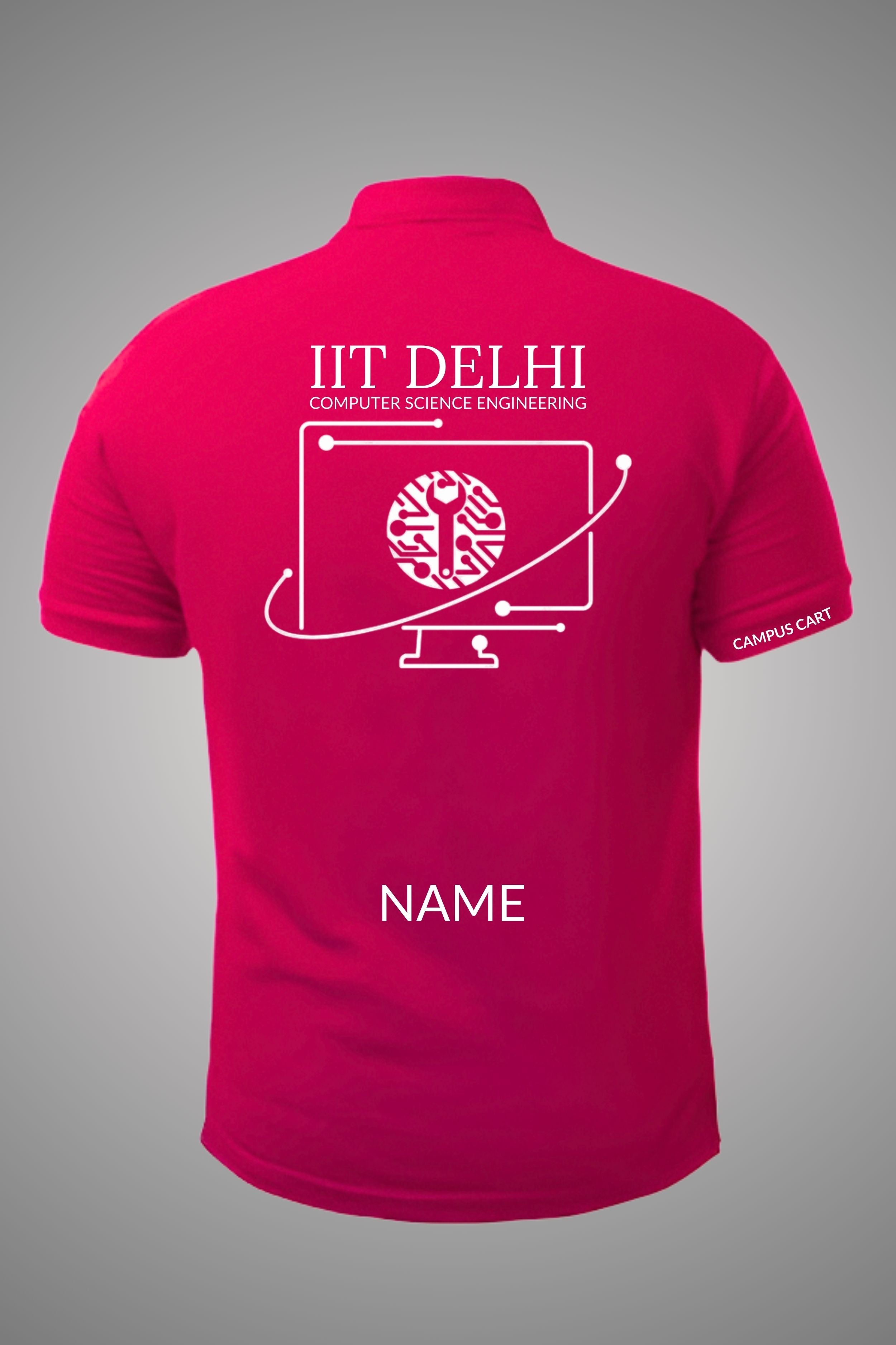IIT Delhi Polo T-Shirt (Computer Science Engineering)