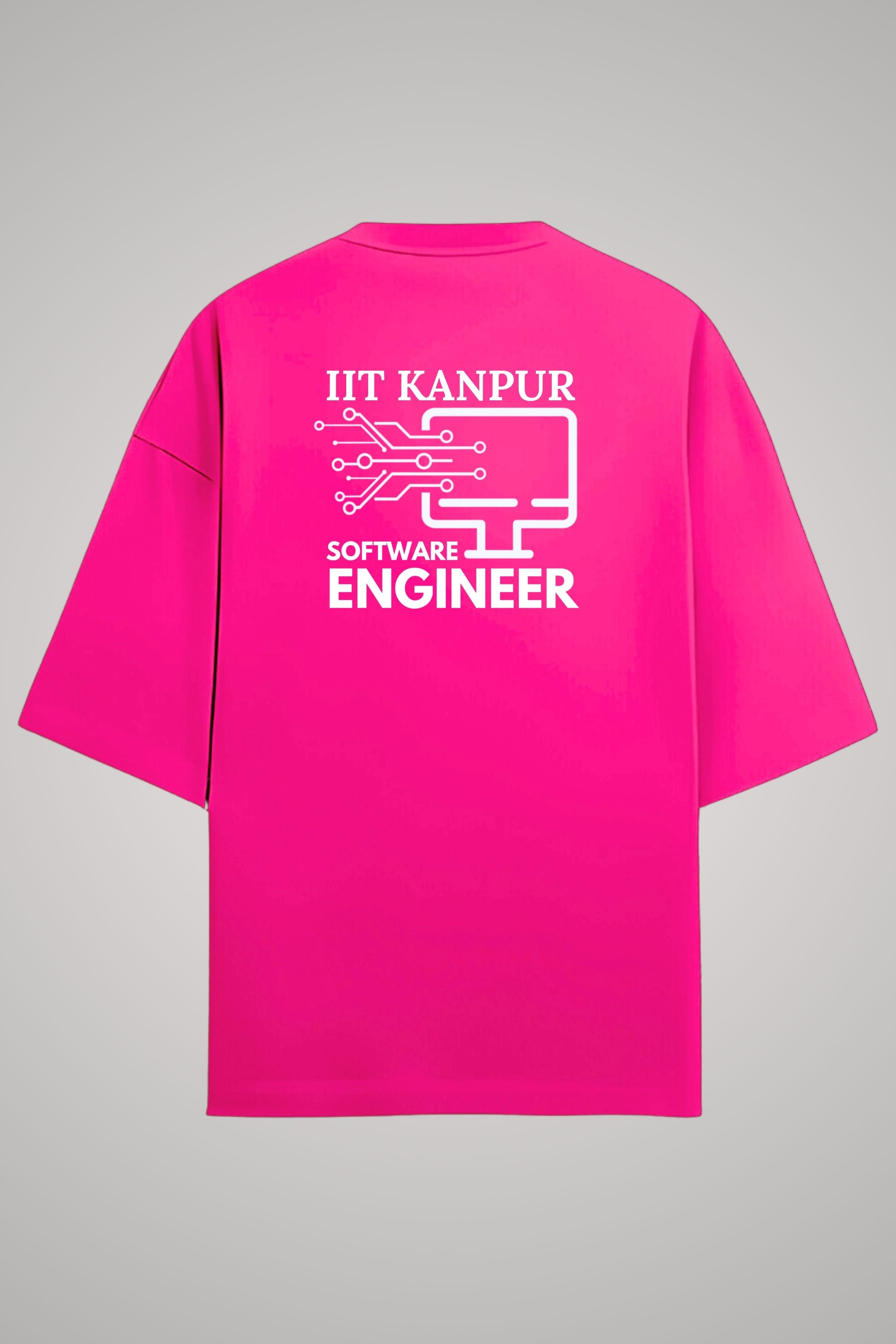 IIT kanpur Oversized T-Shirt (Software Engineering)