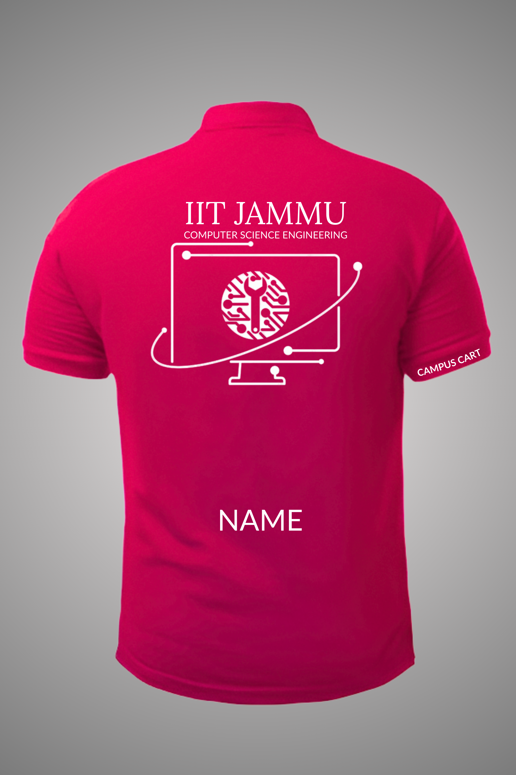 IIT Jammu Polo T-Shirt (Computer Science Engineering)