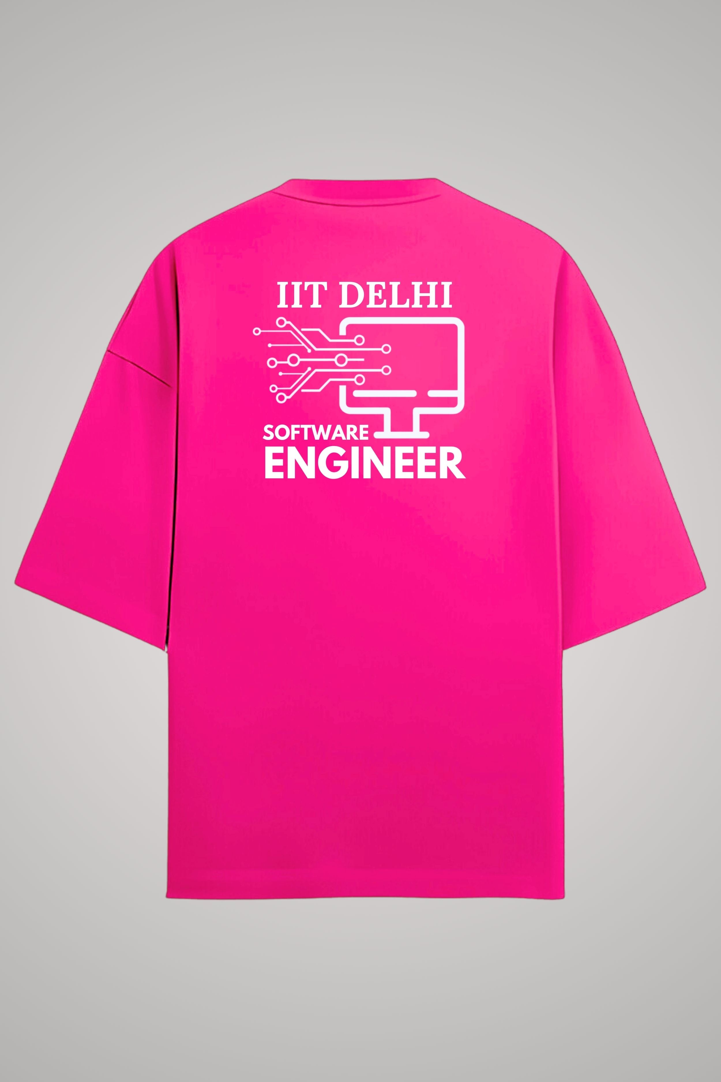IIT Delhi Oversized T-Shirt (Software Engineering)