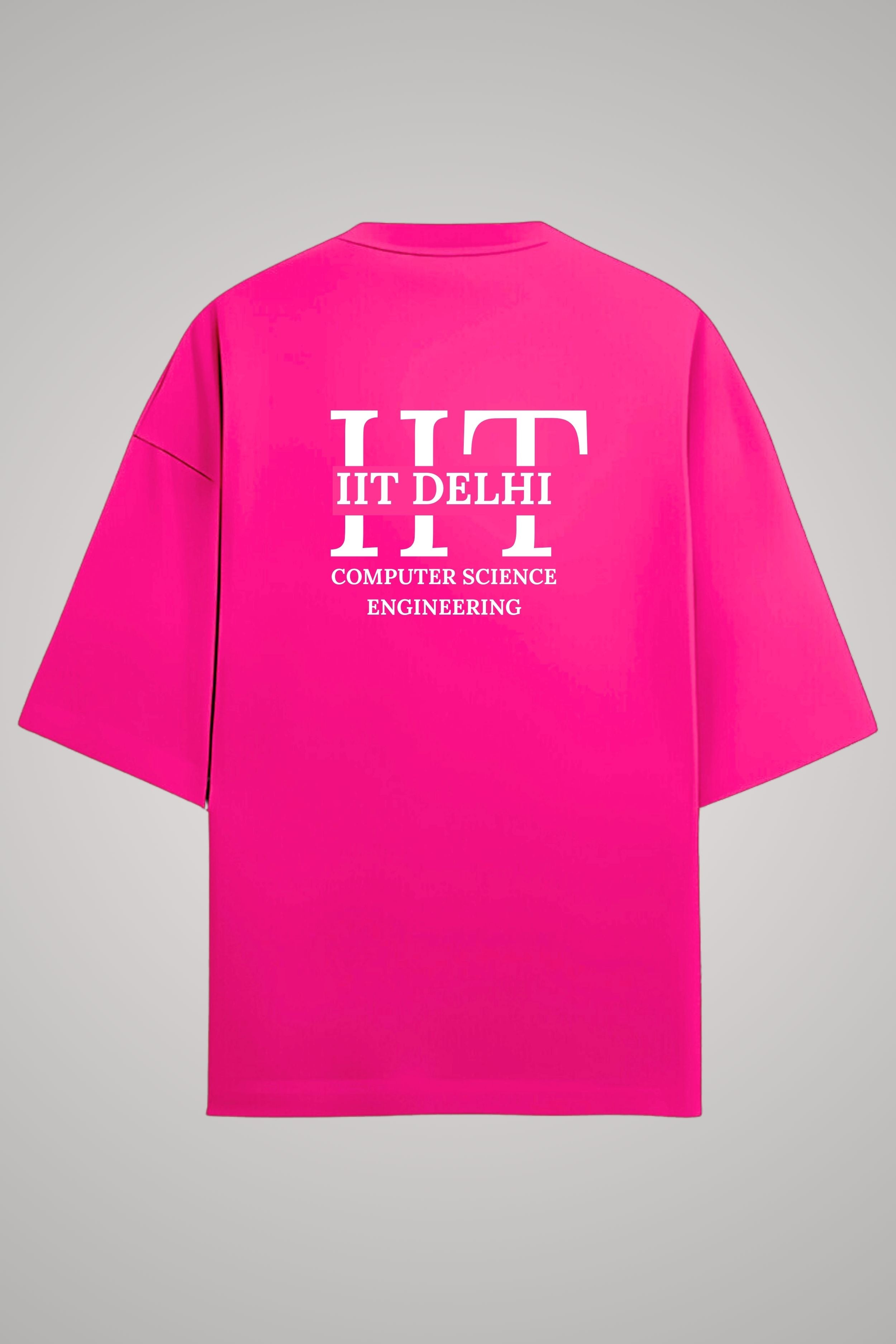 IIT Delhi Oversized T-Shirt (Computer Science Engineering)