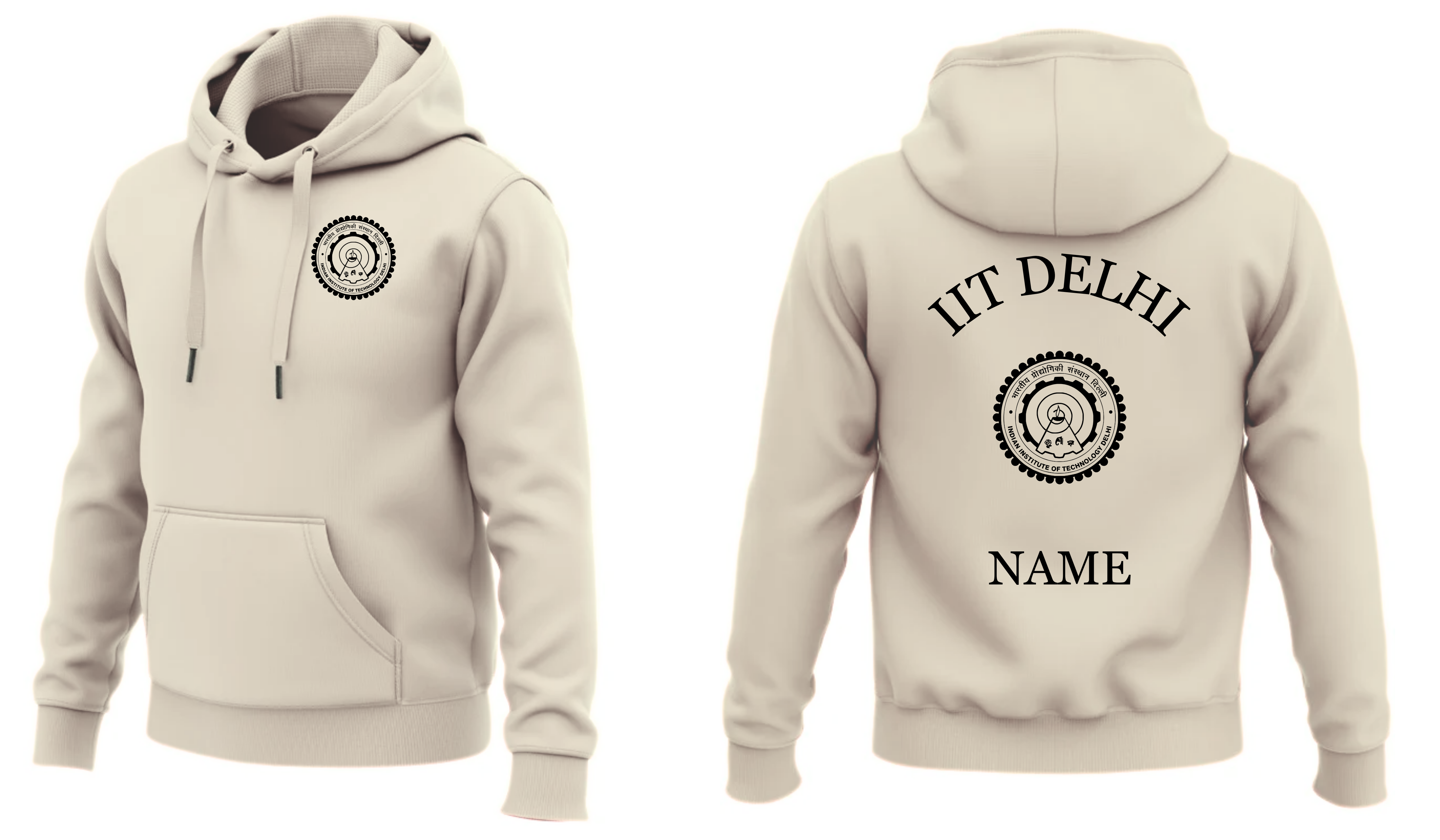 IIT DELHI Hoodies Classic Design 1 ( Ak Design )