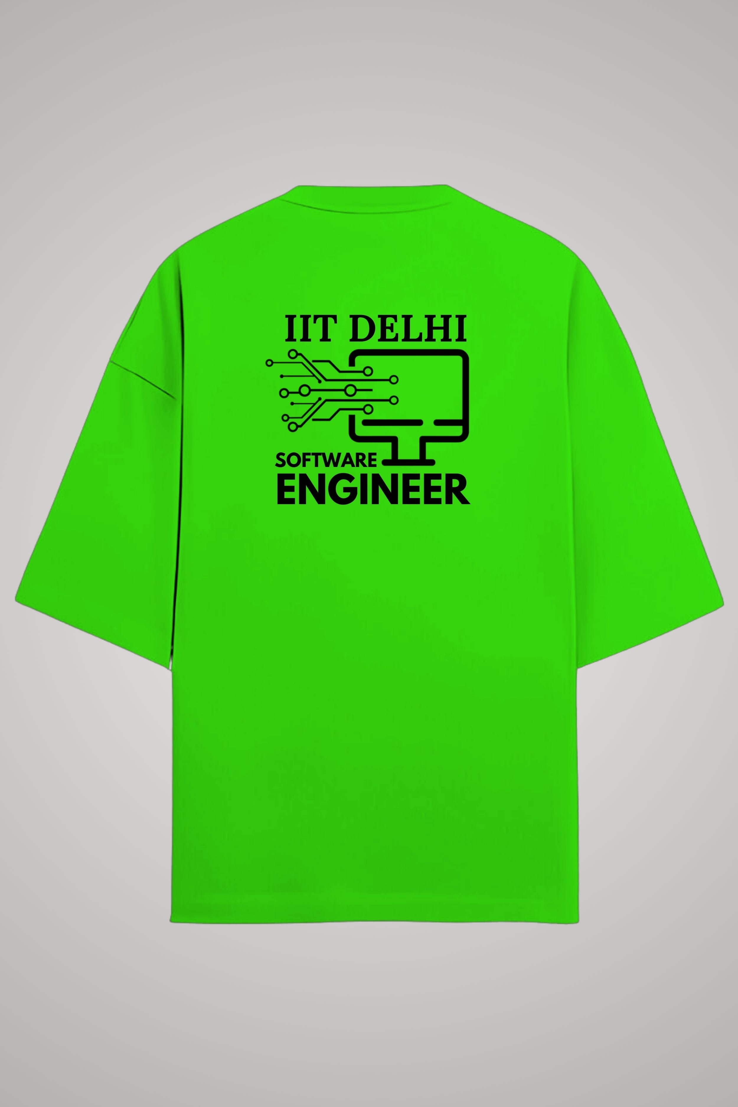 IIT Delhi Oversized T-Shirt (Software Engineering)