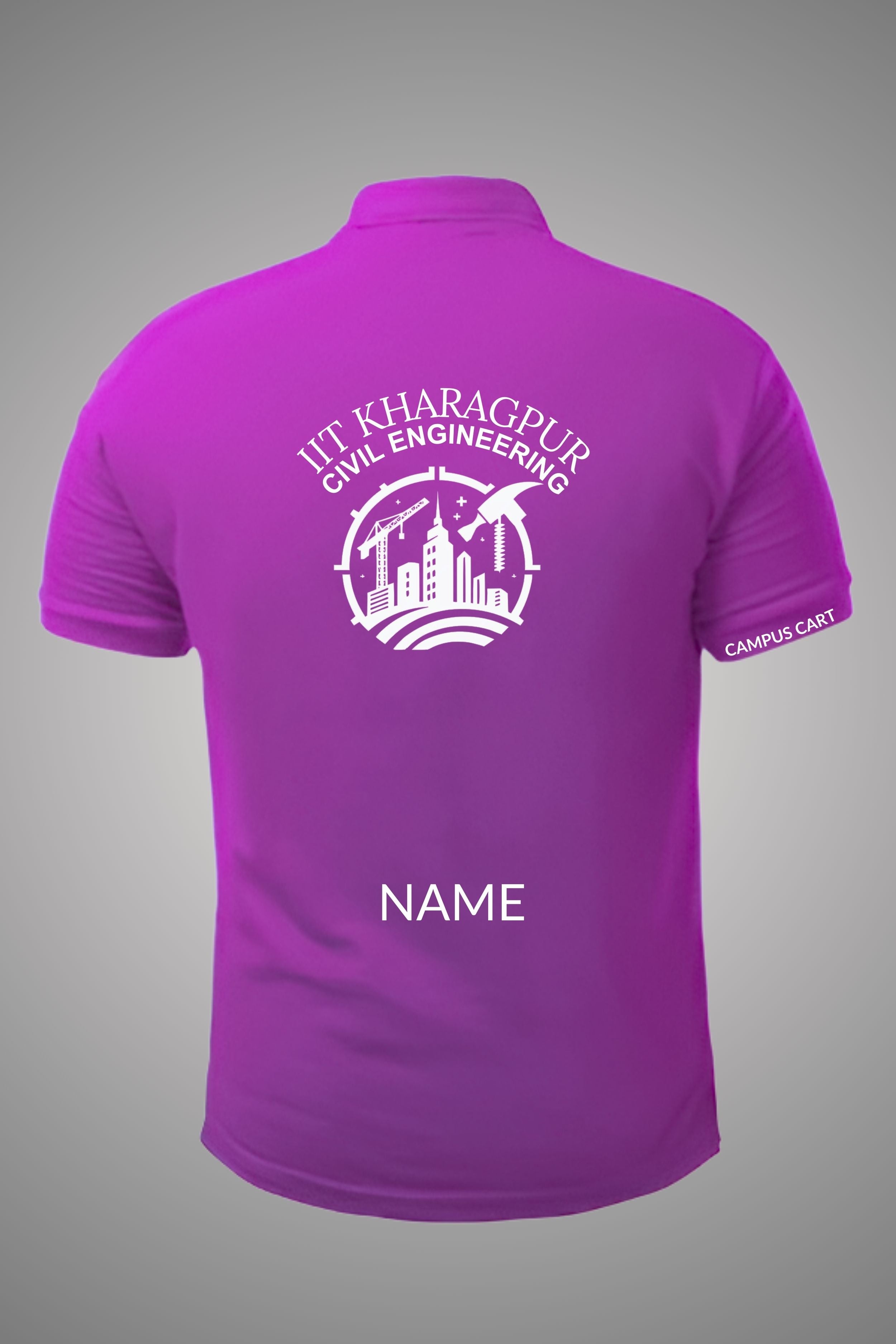 IIT Kharagpur Polo T-Shirt (Civil Engineering)