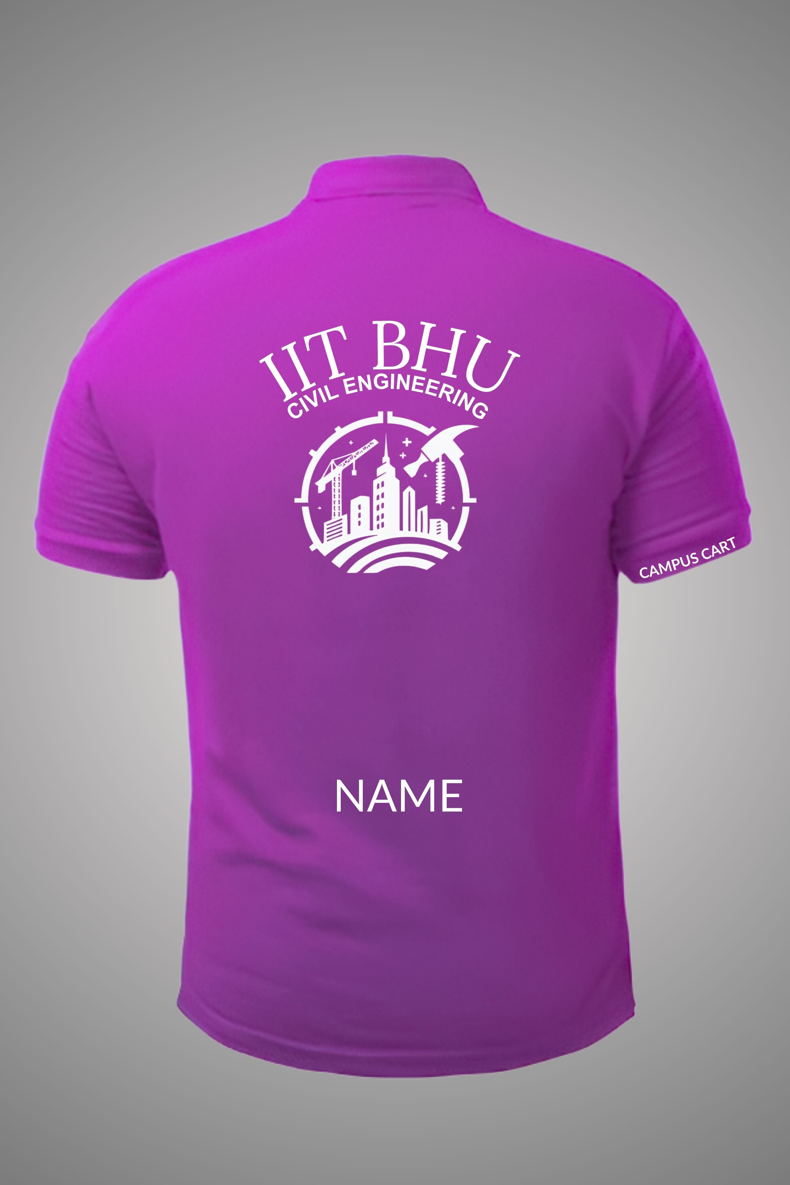IIT BHU Polo T-Shirt (Civil Engineering)