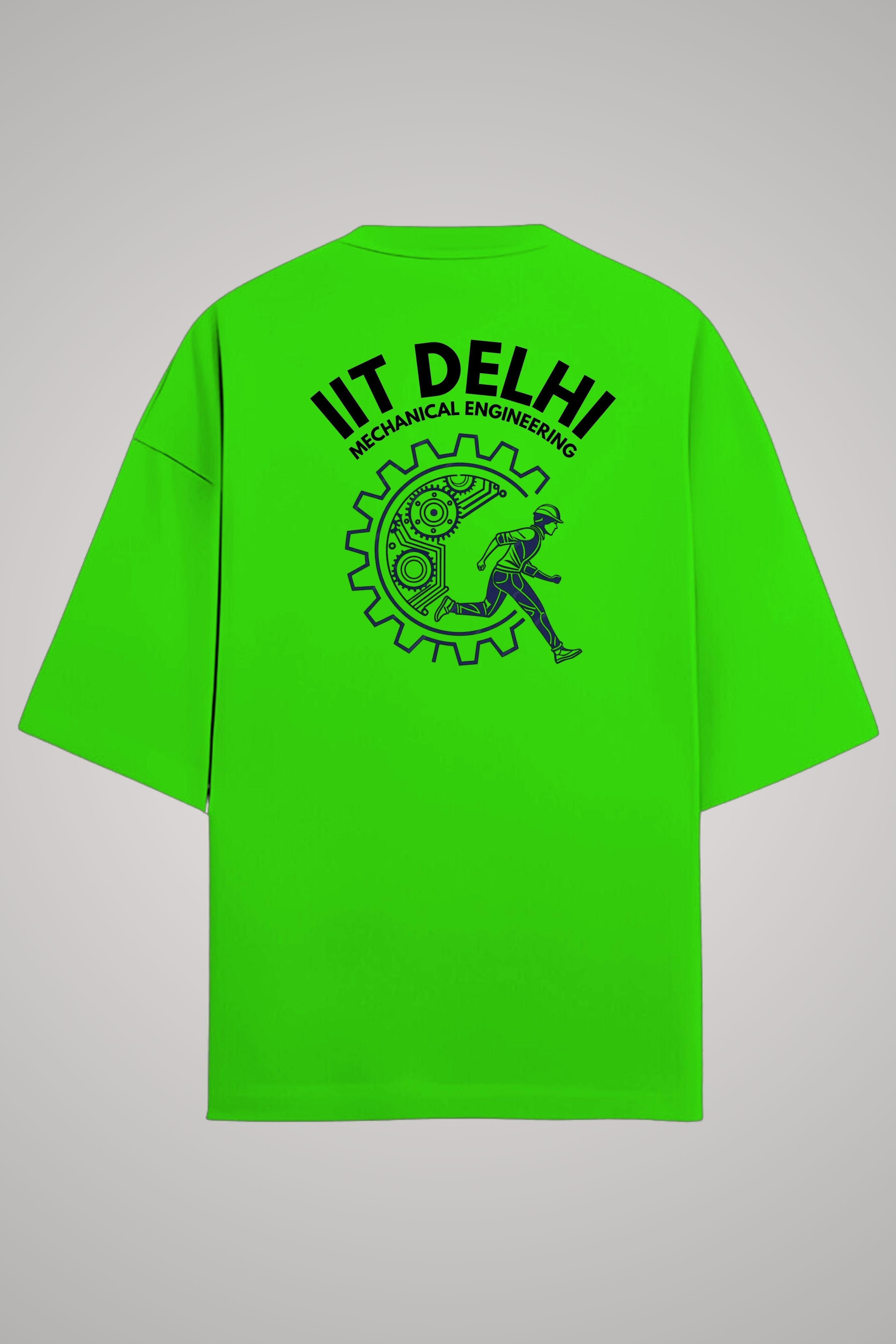 IIT Delhi Oversized T-Shirt (Mechanical Engineering)