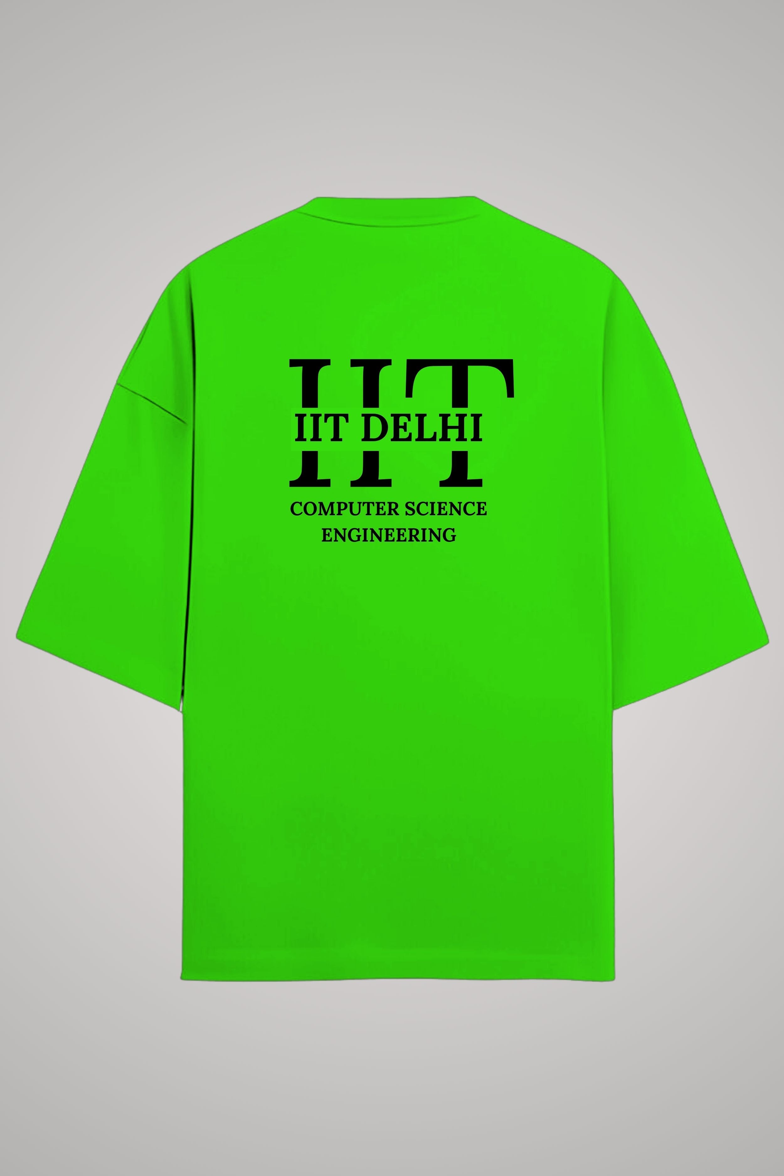IIT Delhi Oversized T-Shirt (Computer Science Engineering)