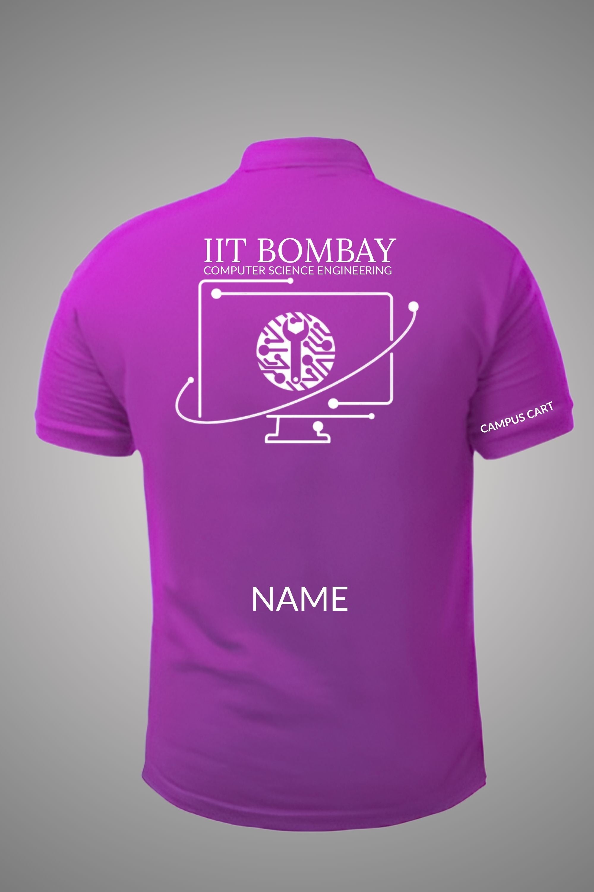 IIT Bombay Polo T-Shirt (Computer Science Engineering)