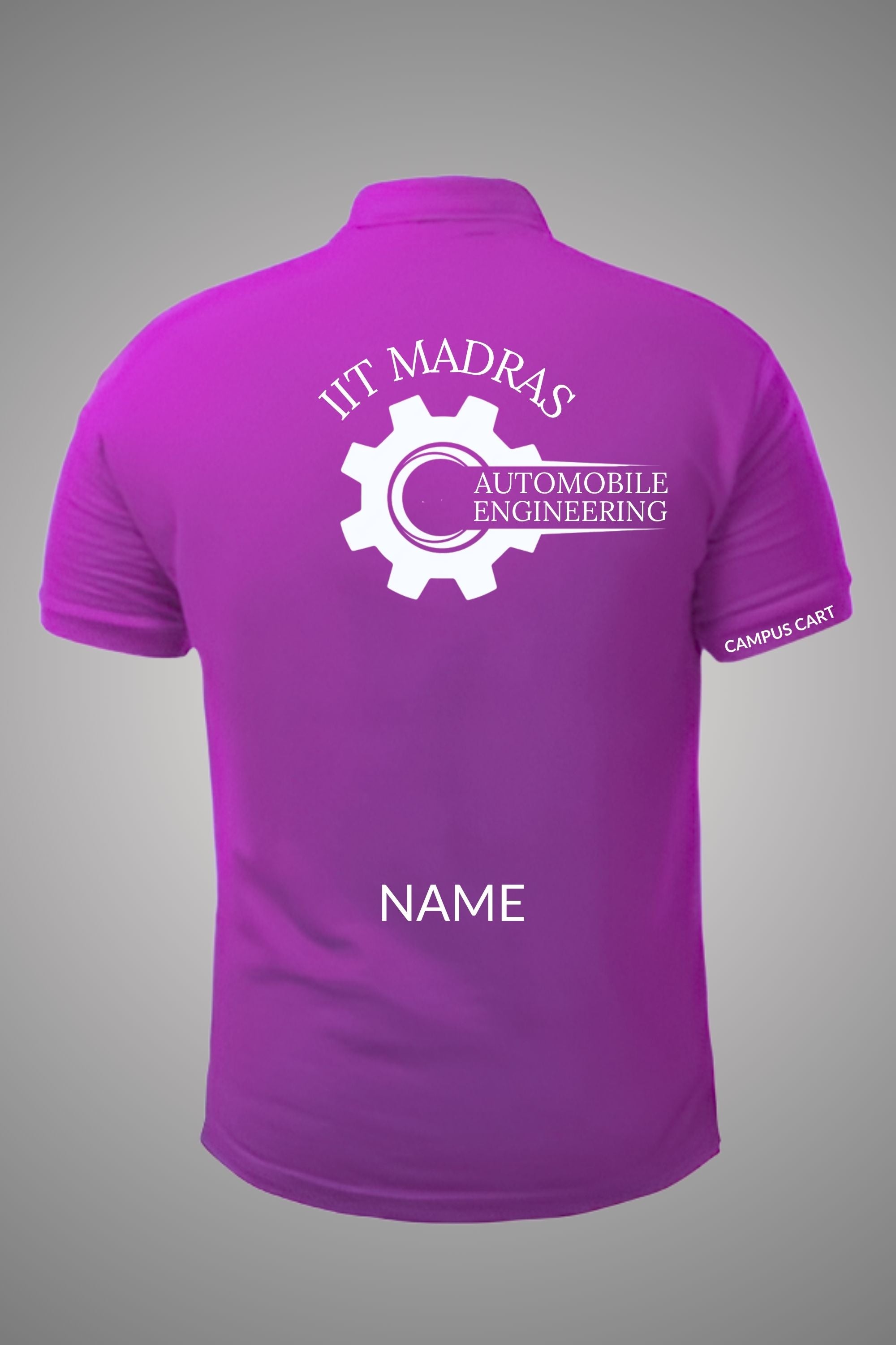 IIT Madras Polo T-Shirt (Automobile Engineering)