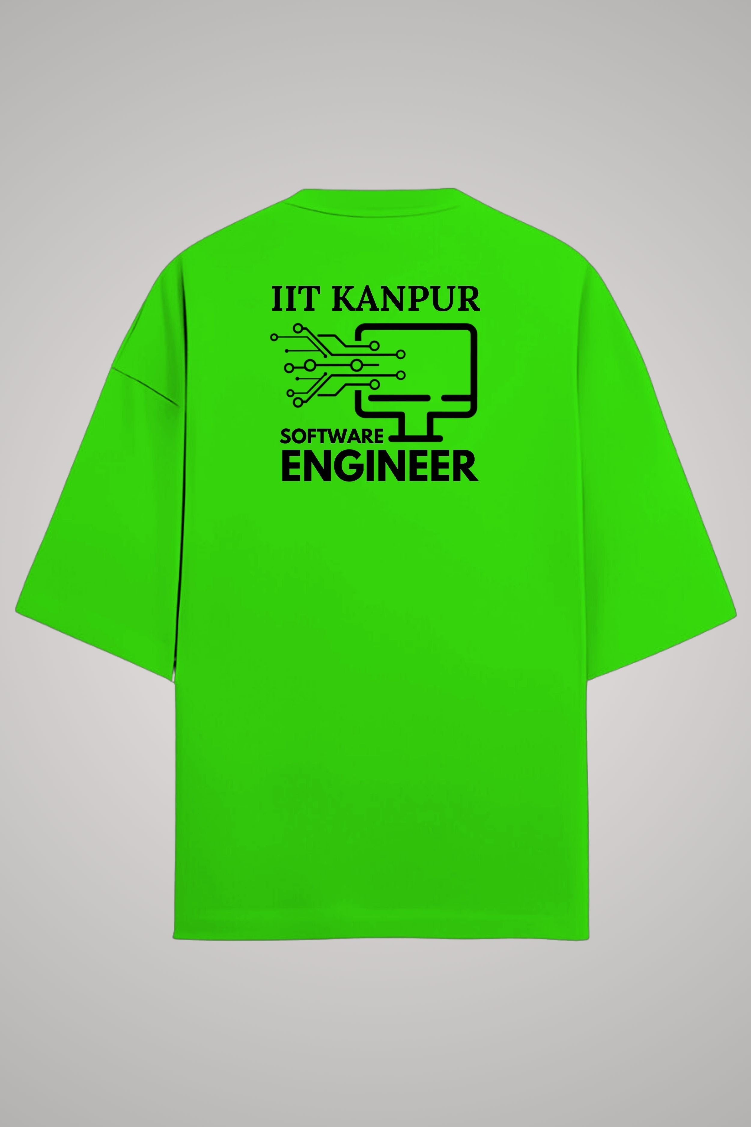IIT kanpur Oversized T-Shirt (Software Engineering)