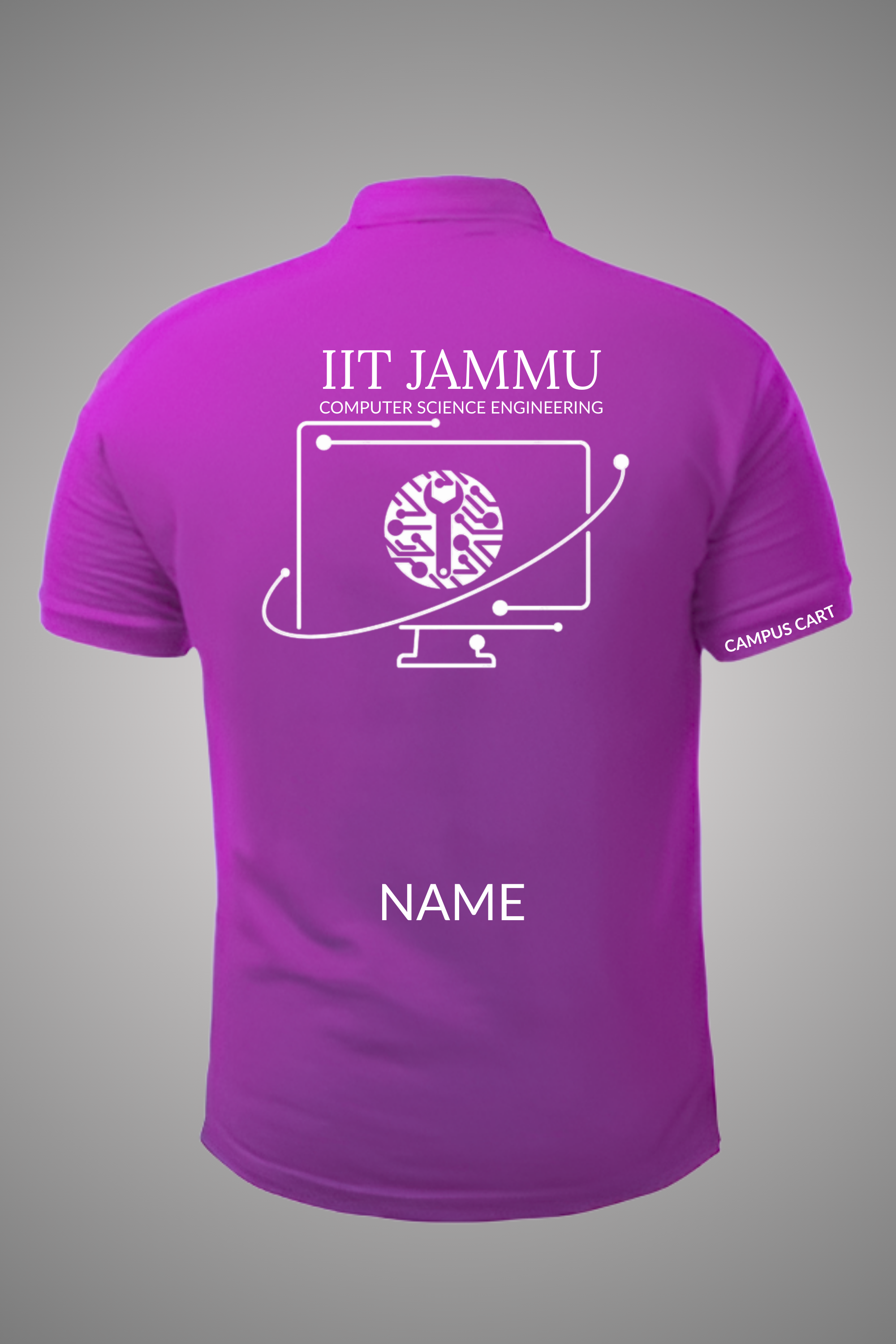 IIT Jammu Polo T-Shirt (Computer Science Engineering)