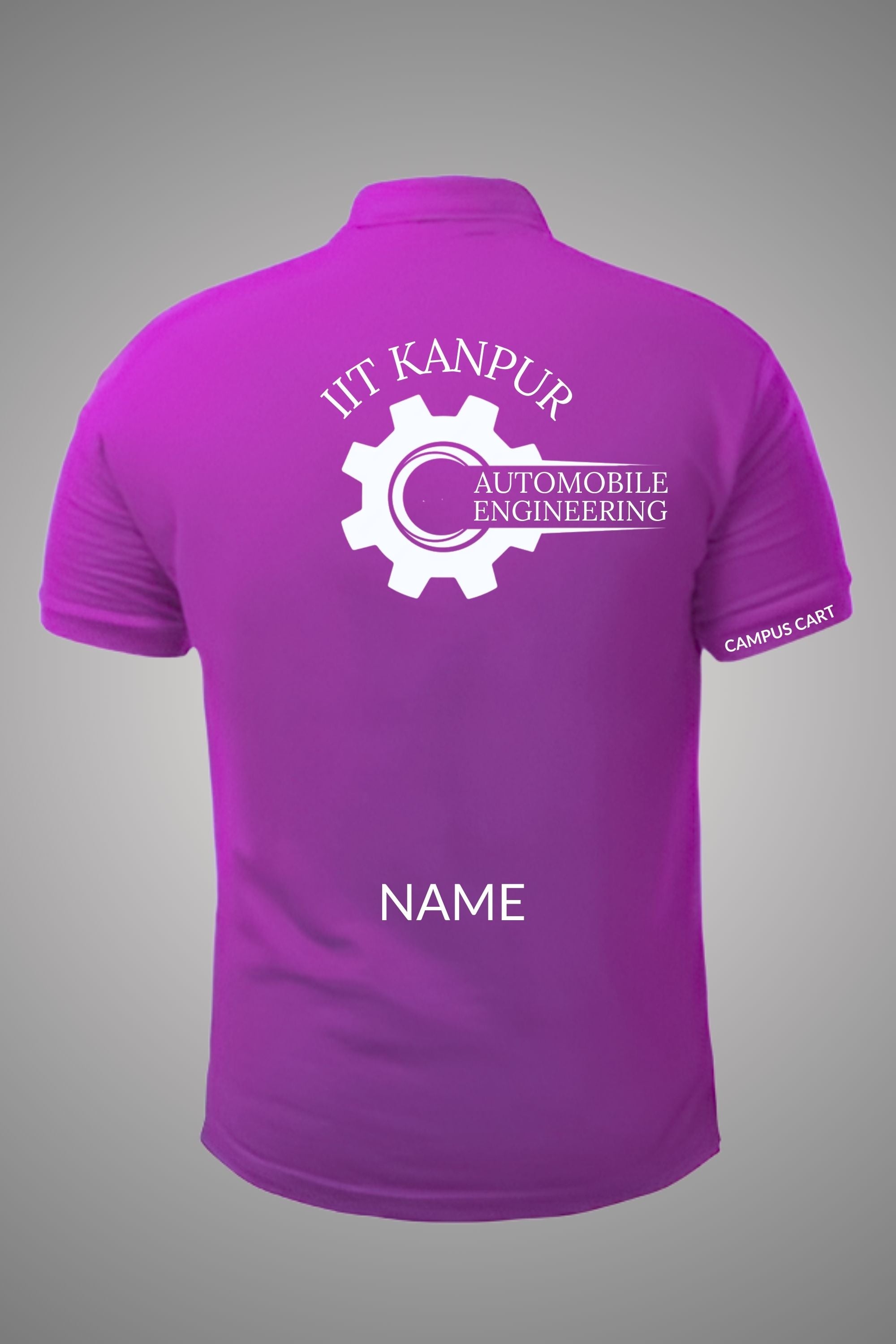 IIT Kanpur Polo T-Shirt (Automobile Engineering)