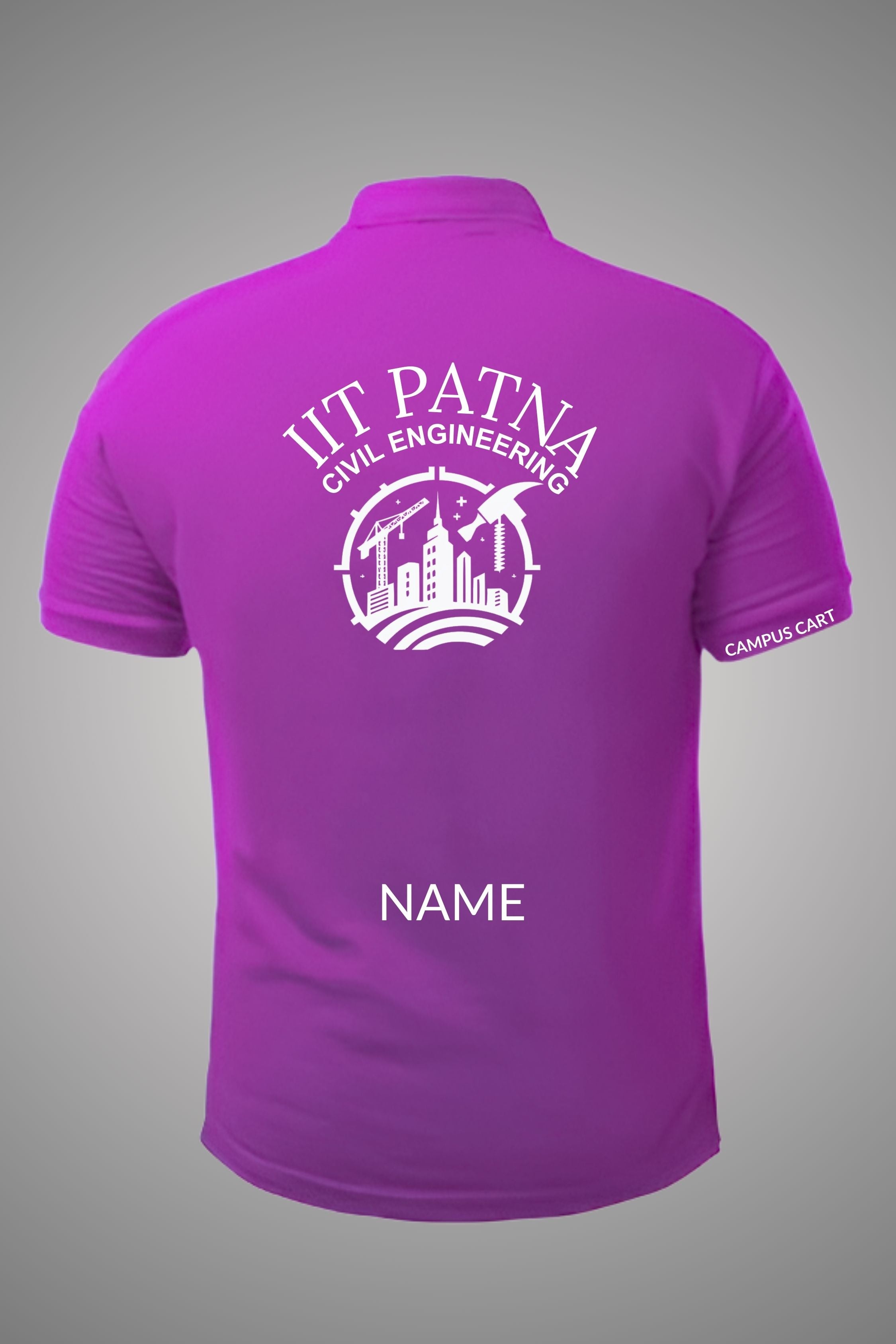IIT Patna Polo T-Shirt (Civil Engineering)