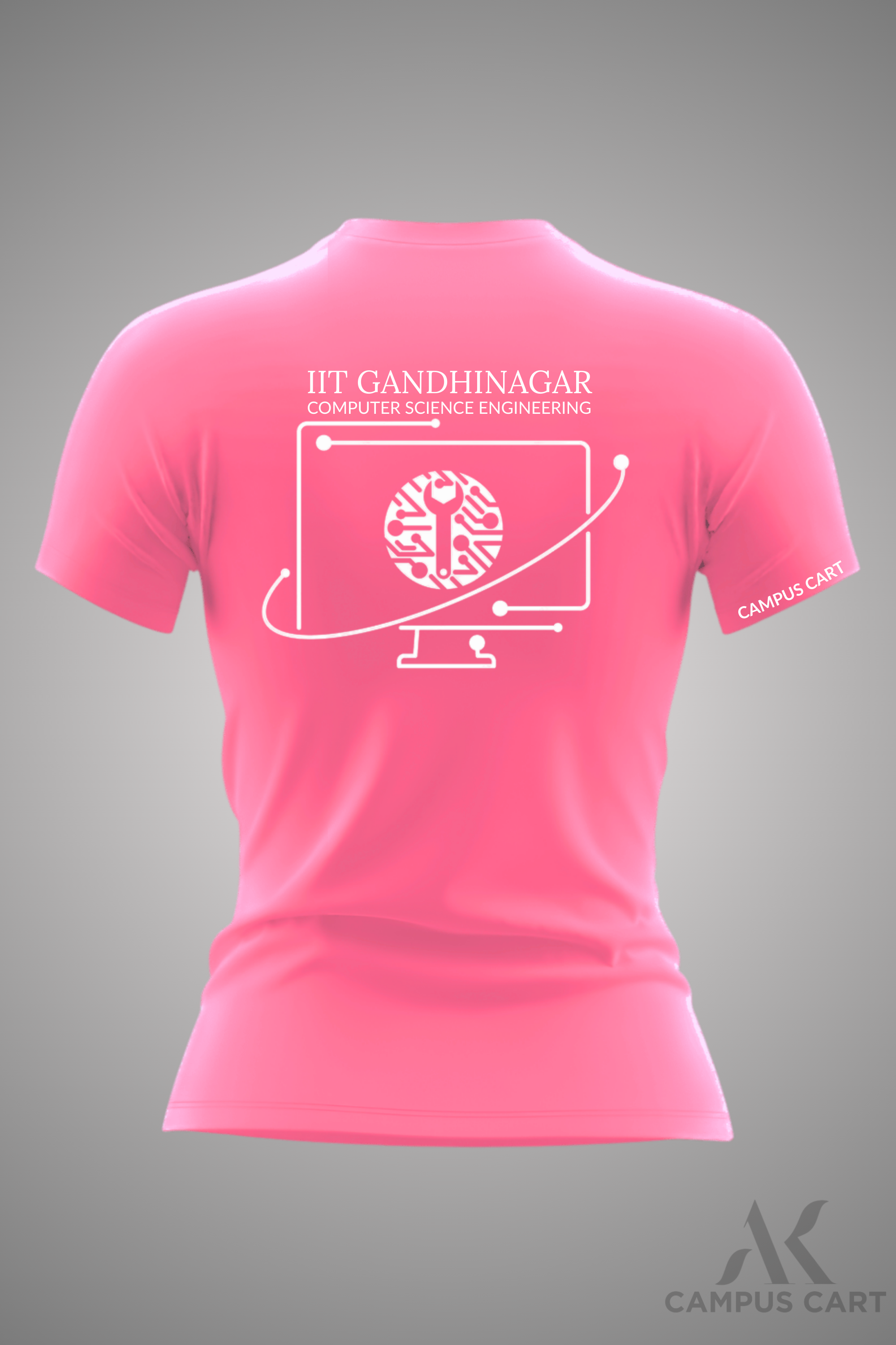 IIT Gandhinagar Normal T-Shirt For Girls( Computer Science Engineering )