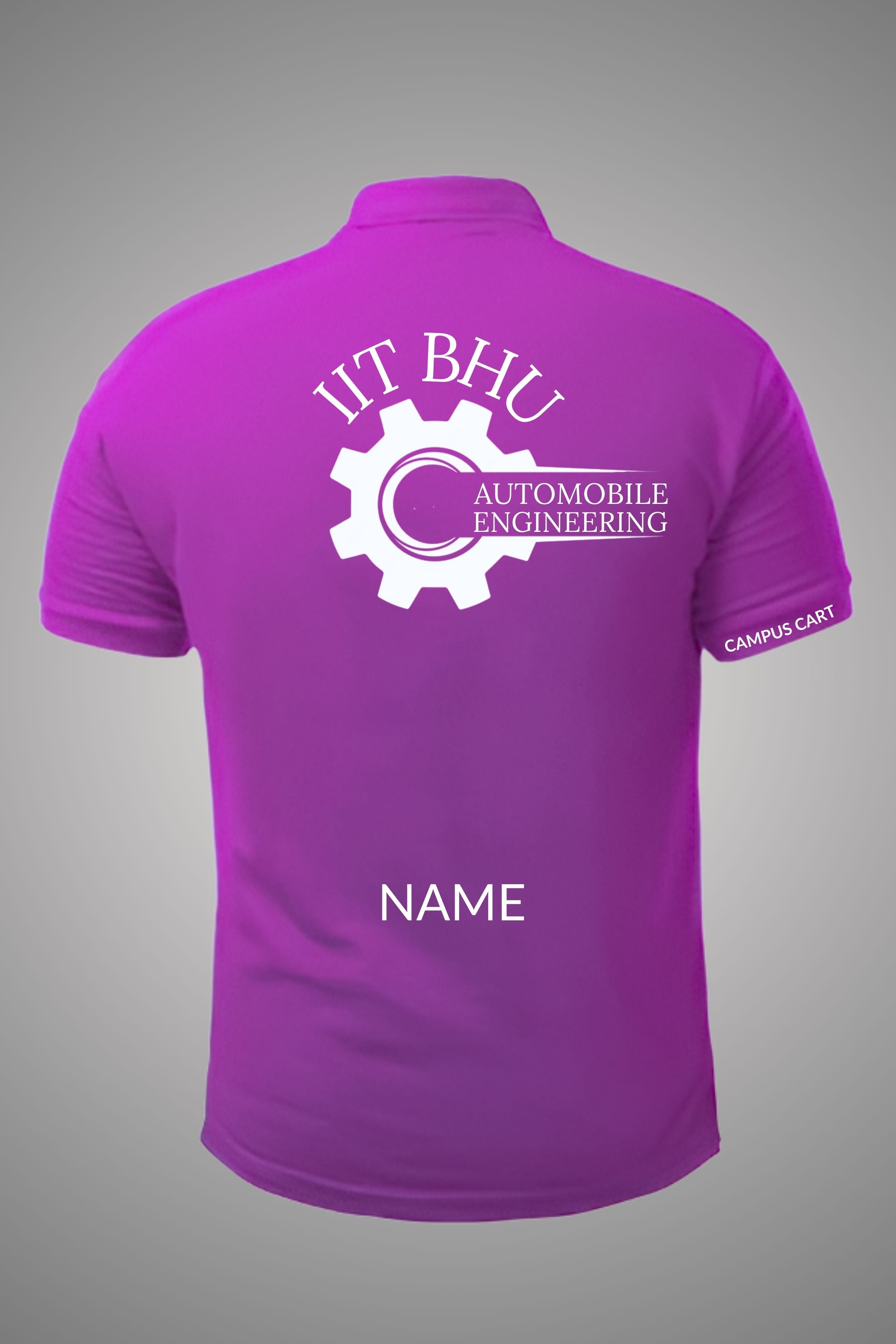 IIT BHU Polo T-Shirt (Automobile Engineering)
