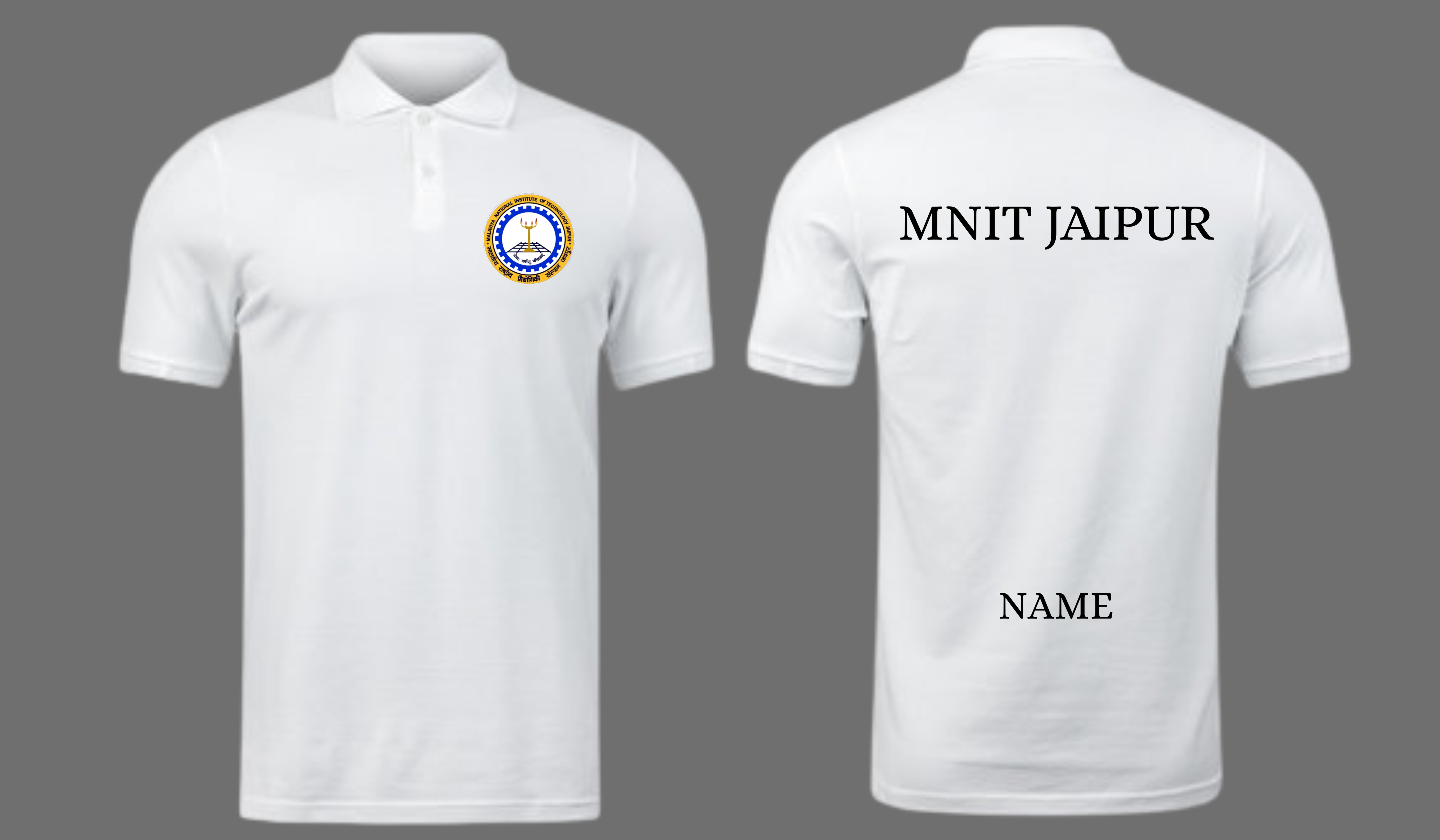 MNIT Jaipur POLO T-SHIRT Classic Design