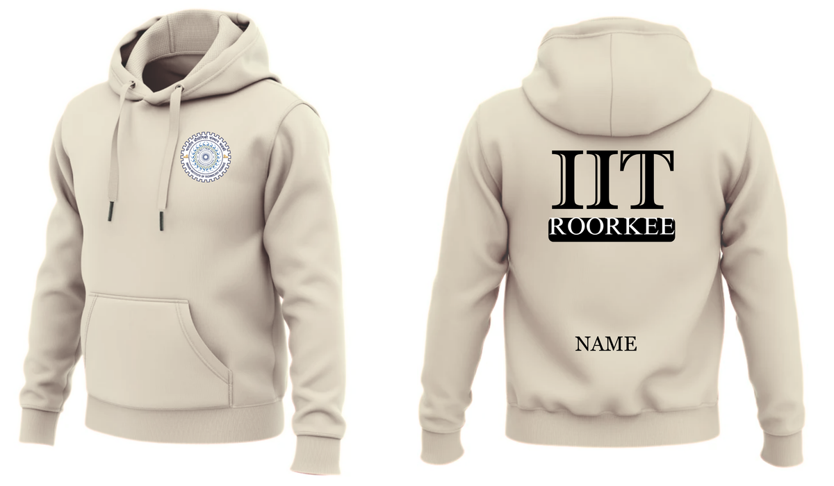 IIT ROORKEE Hoodies Classic Design 3 ( Ak Design )