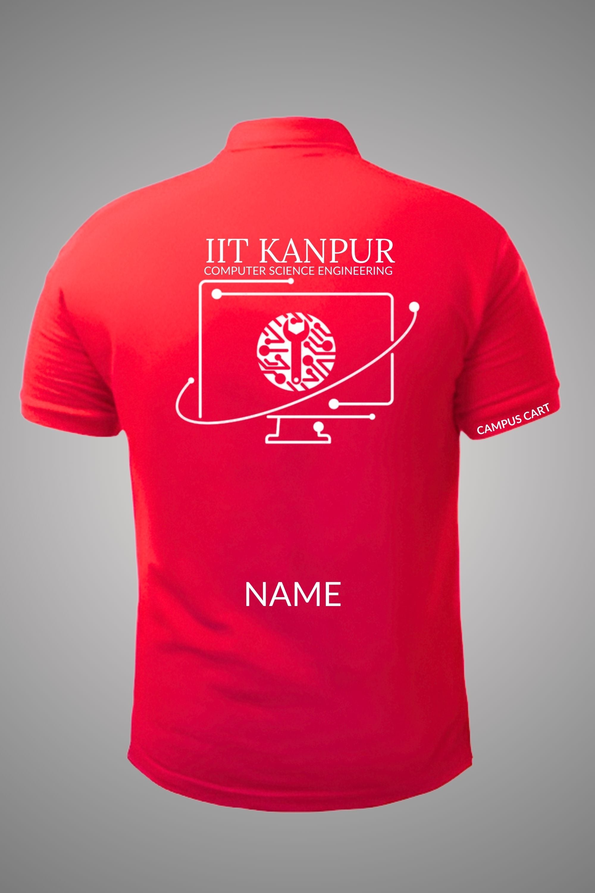 IIT Kanpur Polo T-Shirt (Computer Science Engineering)