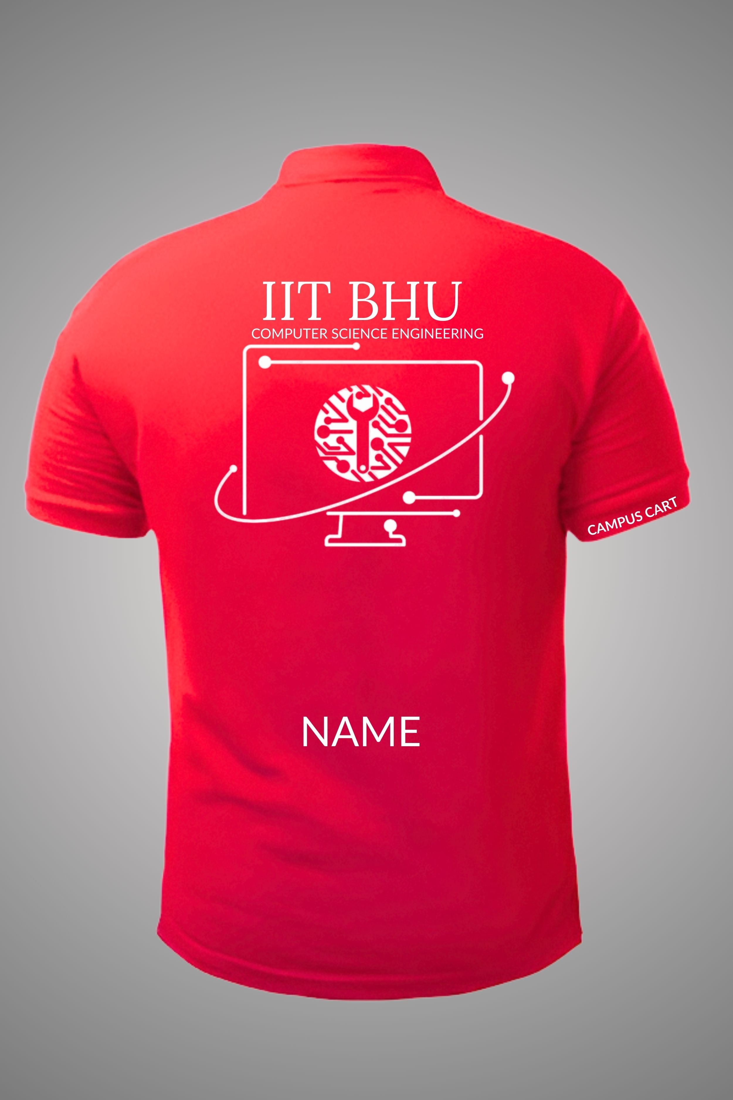 IIT BHU Polo T-Shirt (Computer Science Engineering)