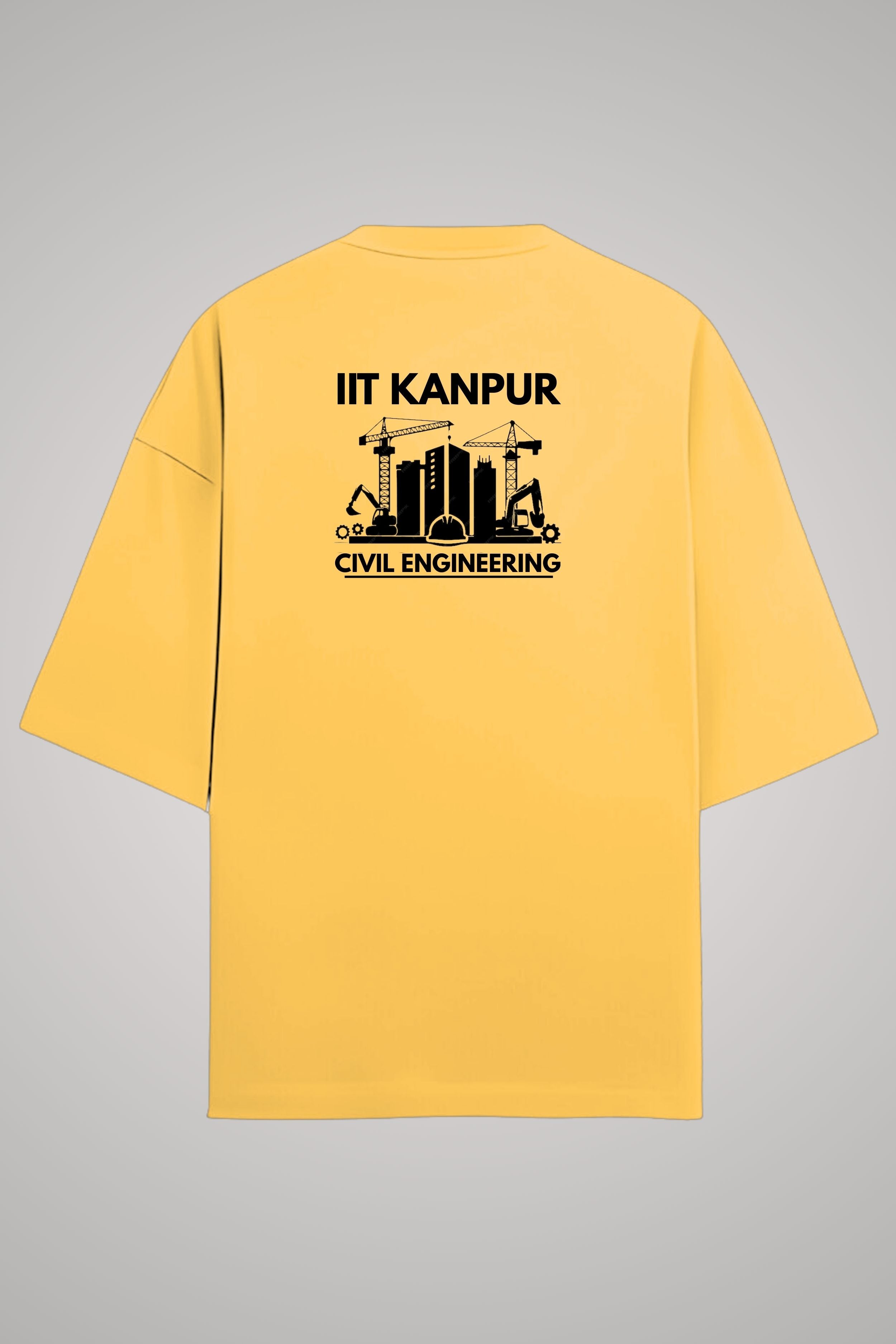 IIT kanpur Oversized T-Shirt (Civil Engineering)