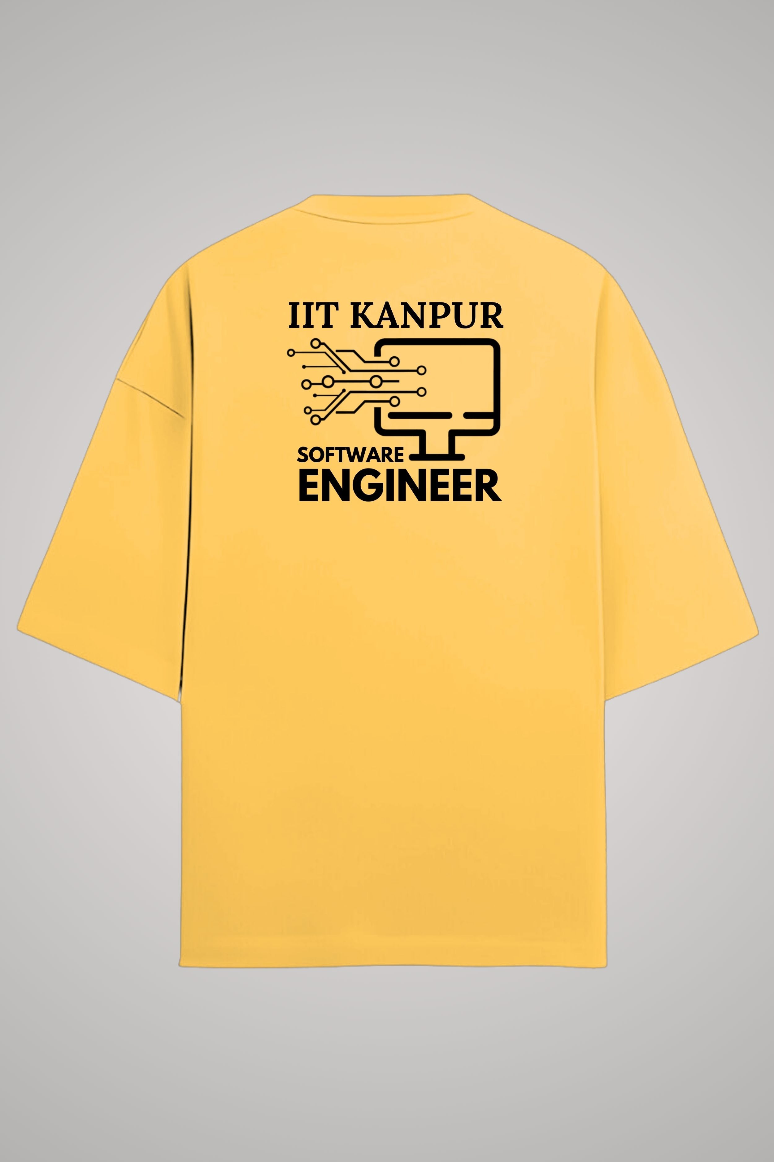 IIT kanpur Oversized T-Shirt (Software Engineering)