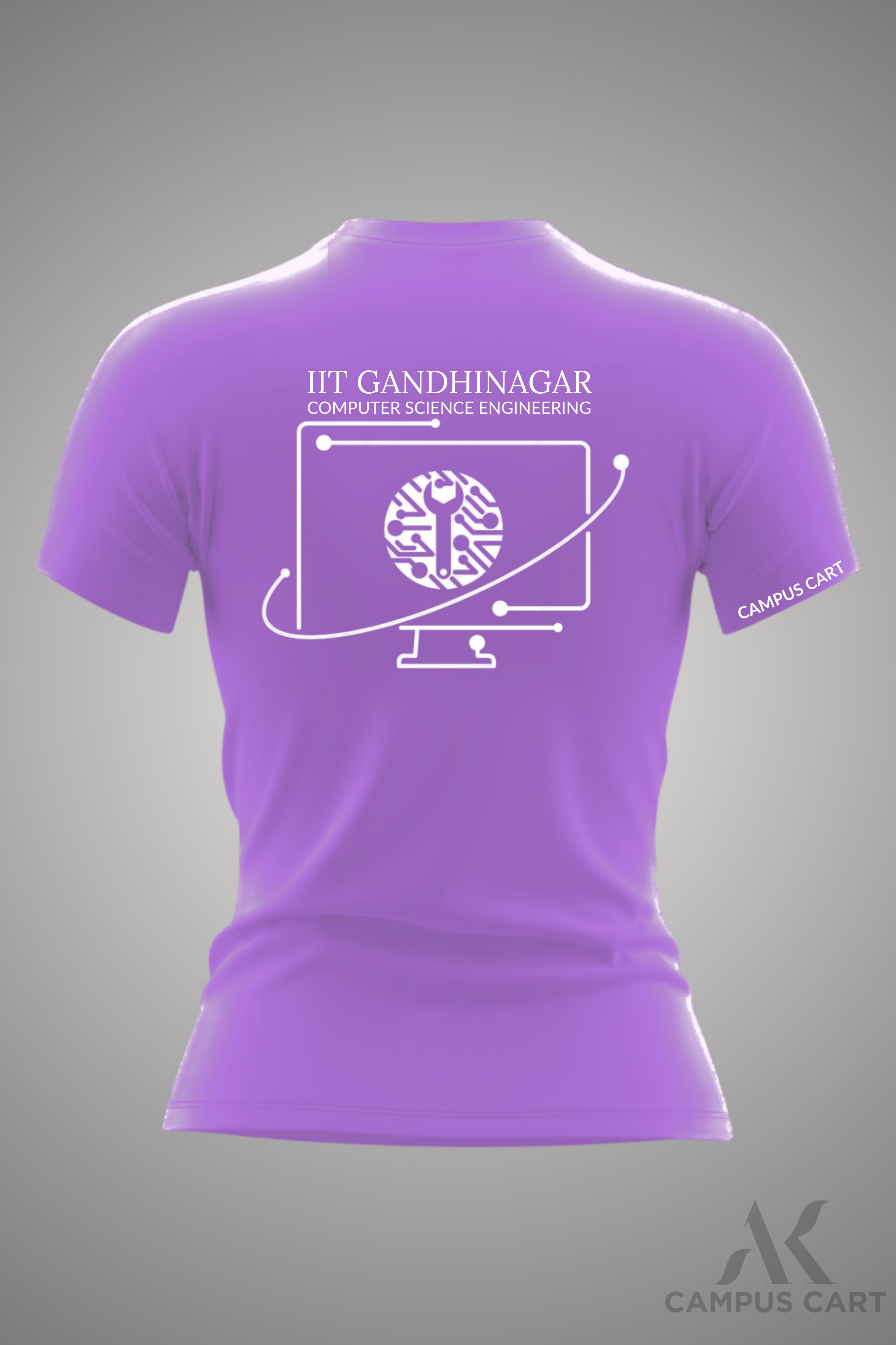 IIT Gandhinagar Normal T-Shirt For Girls( Computer Science Engineering )
