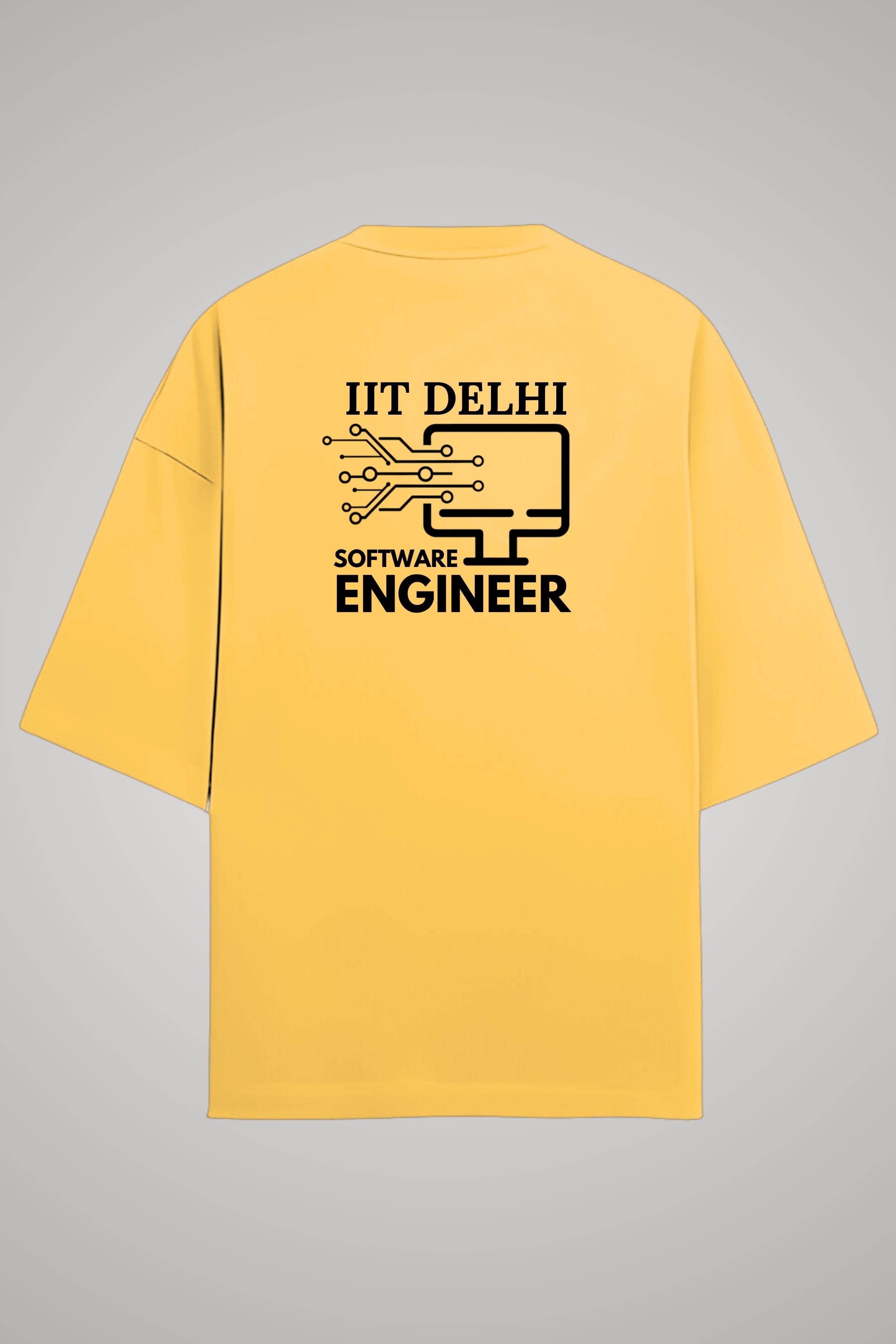 IIT Delhi Oversized T-Shirt (Software Engineering)
