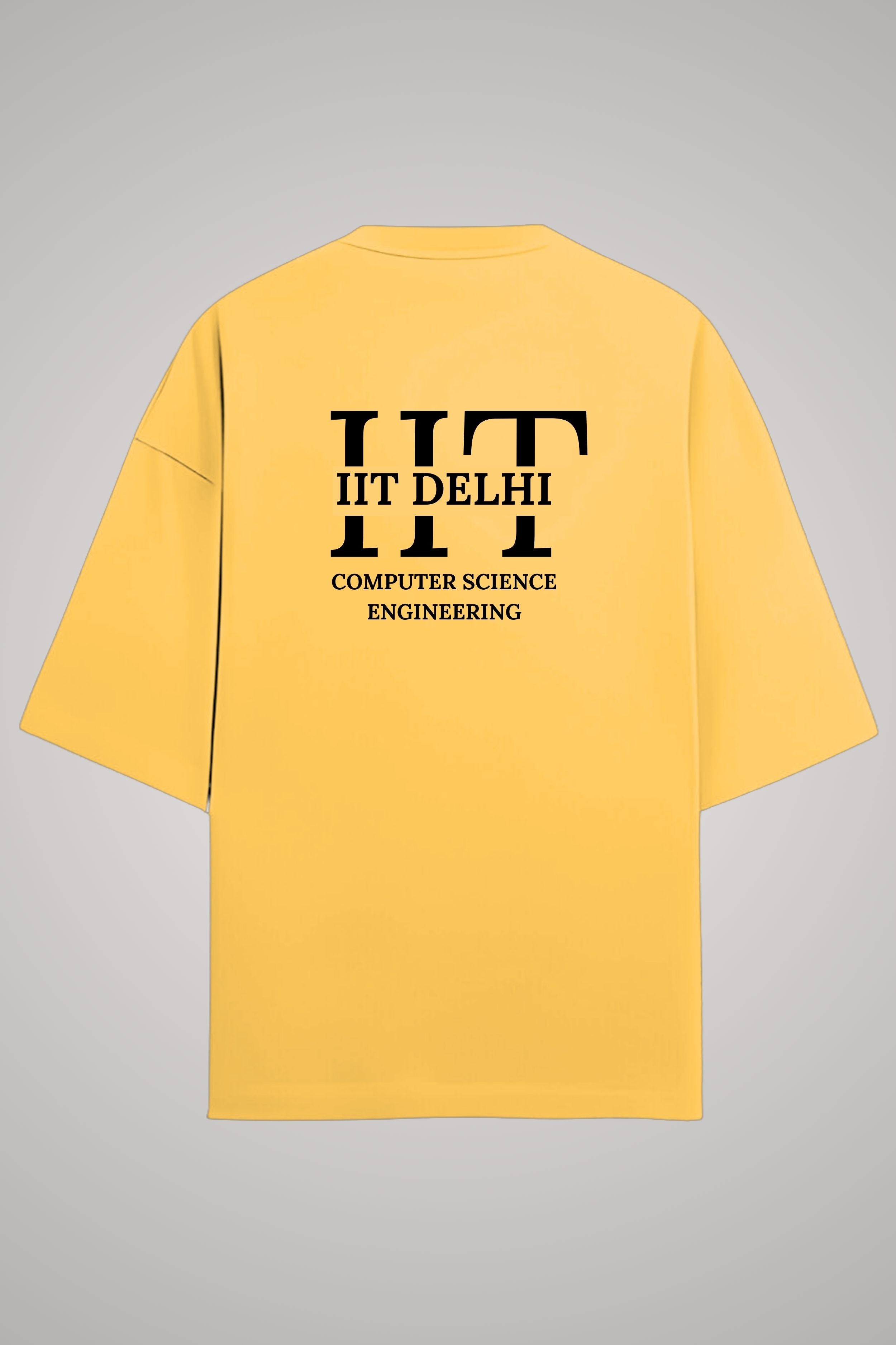 IIT Delhi Oversized T-Shirt (Computer Science Engineering)