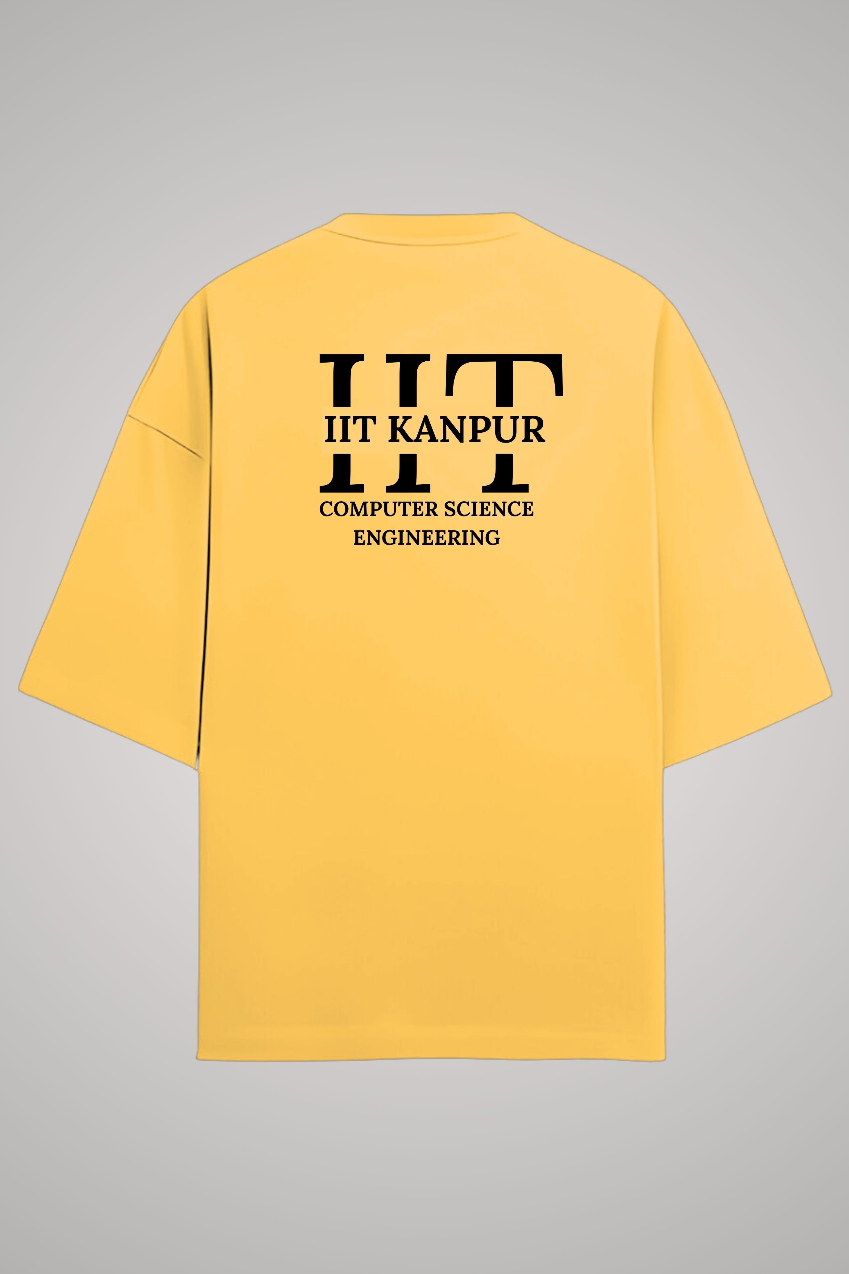 IIT kanpur Oversized T-Shirt (Computer Science Engineering)