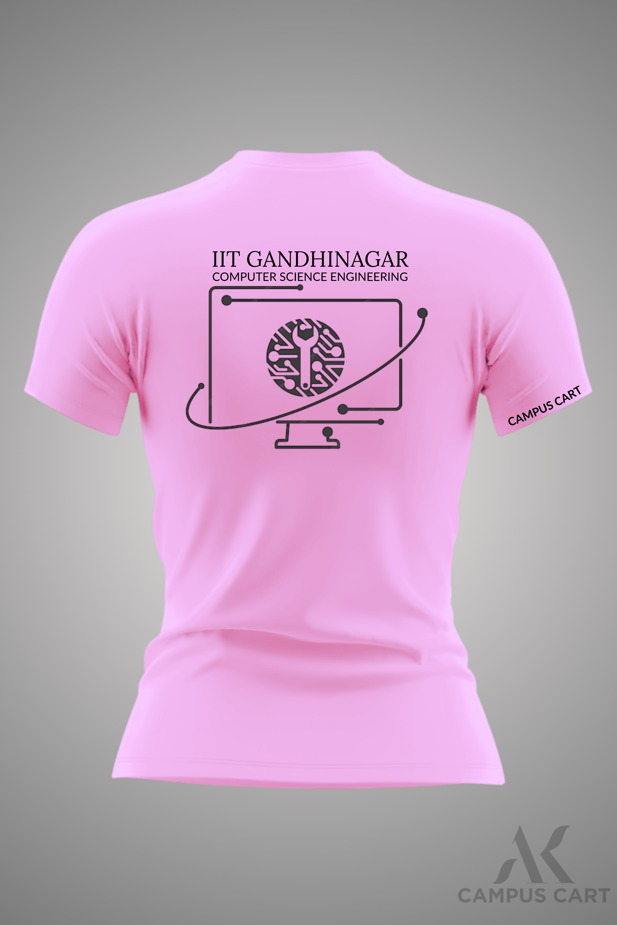 IIT Gandhinagar Normal T-Shirt For Girls( Computer Science Engineering )