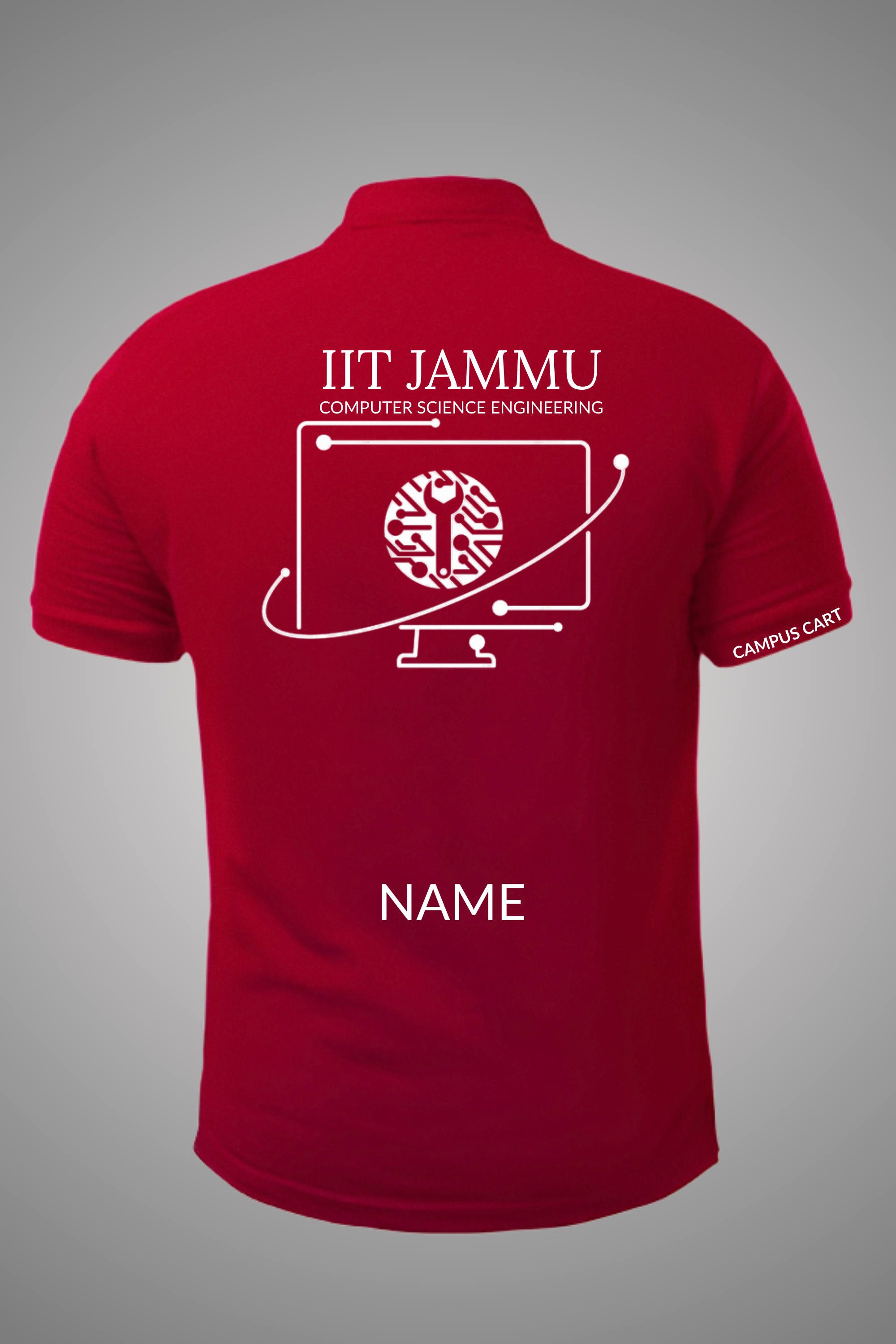 IIT Jammu Polo T-Shirt (Computer Science Engineering)
