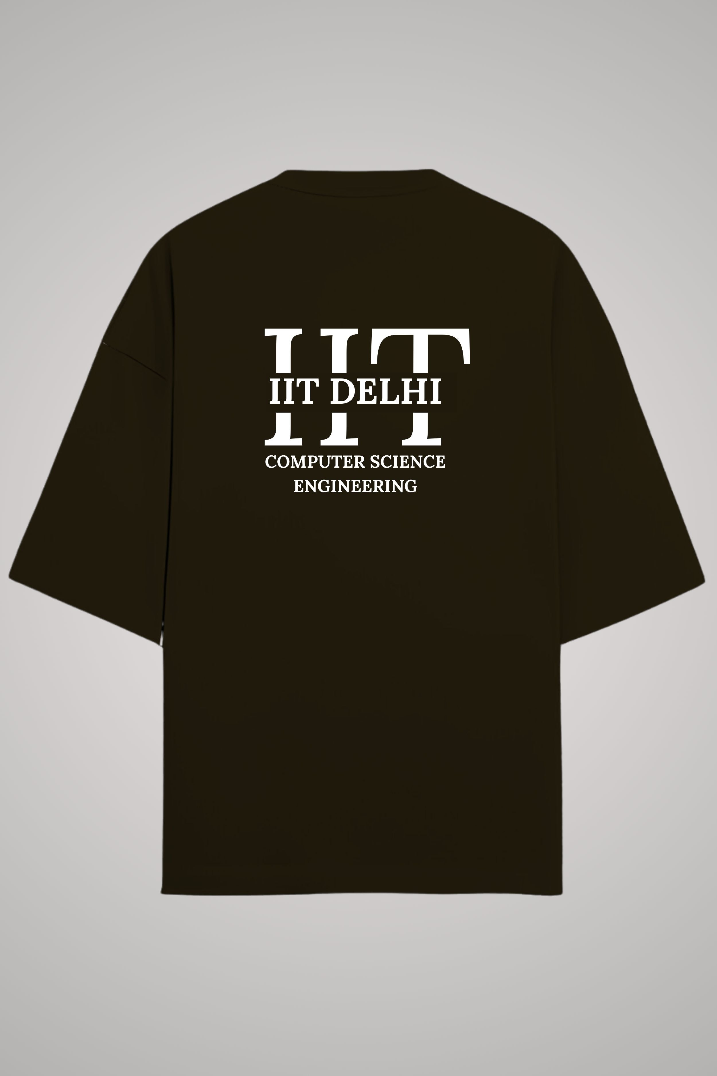 IIT Delhi Oversized T-Shirt (Computer Science Engineering)