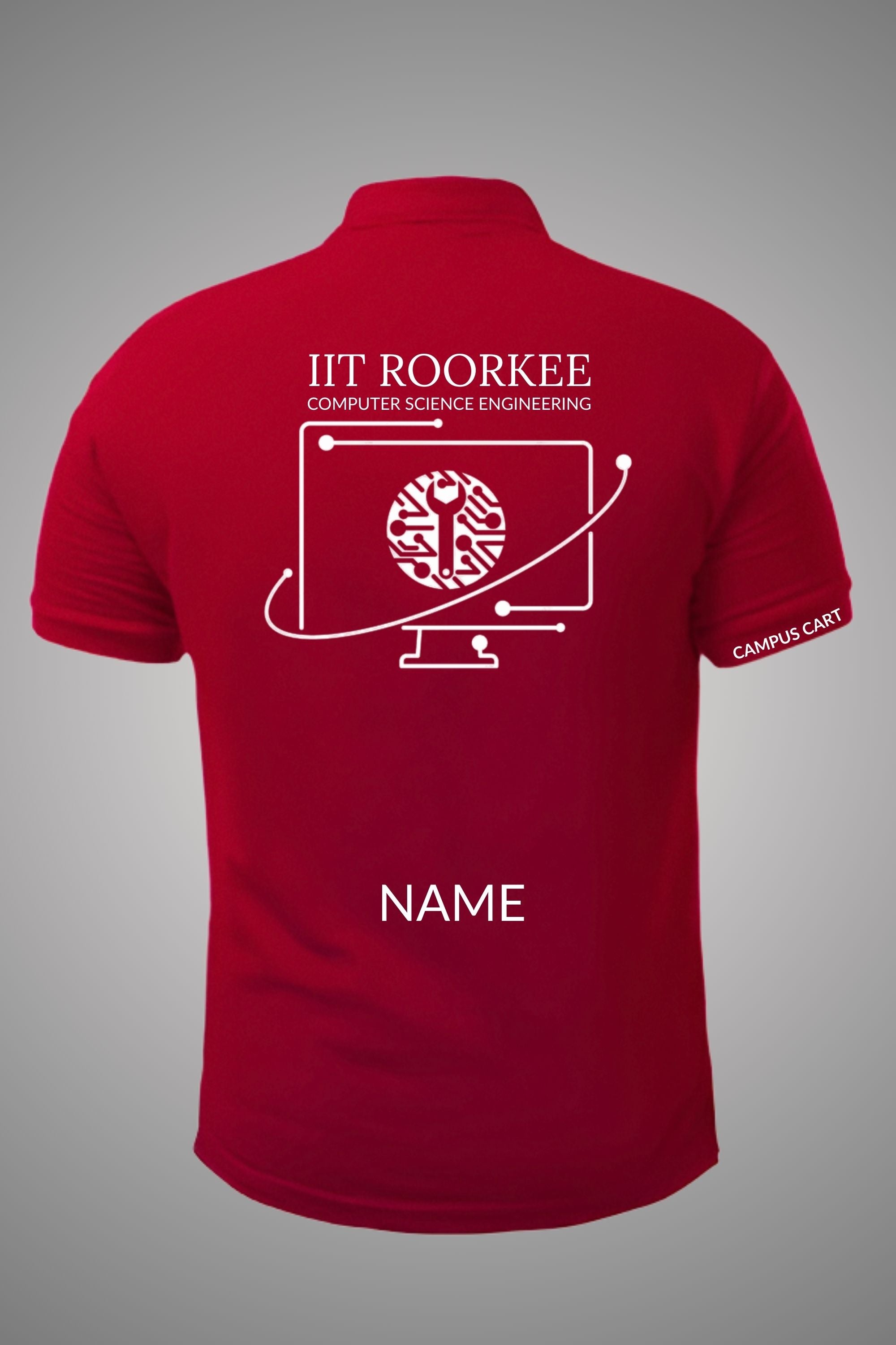 IIT Roorkee Polo T-Shirt (Computer Science Engineering)