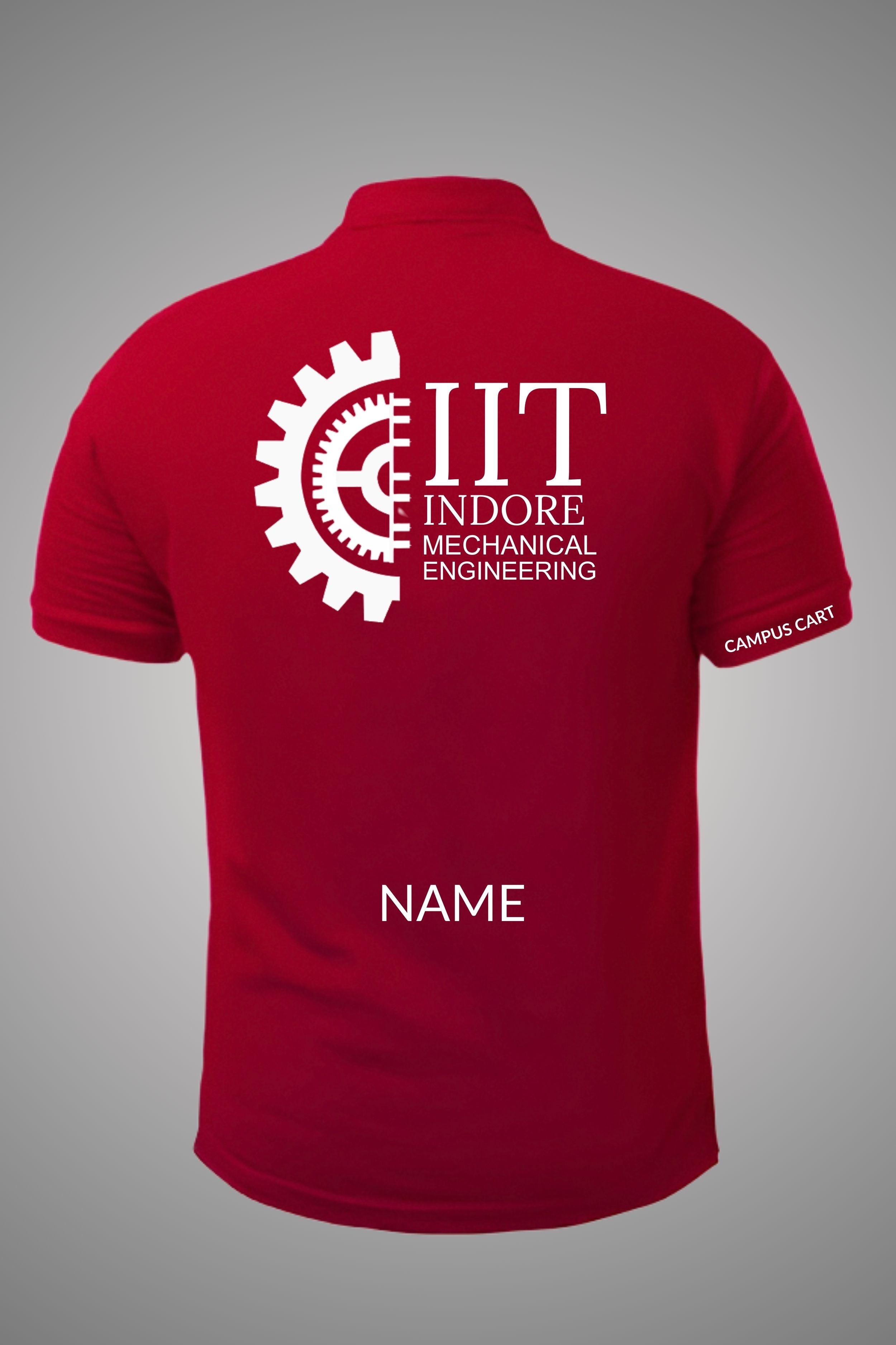 IIT Indore Polo T-Shirt (Mechanical Engineering)