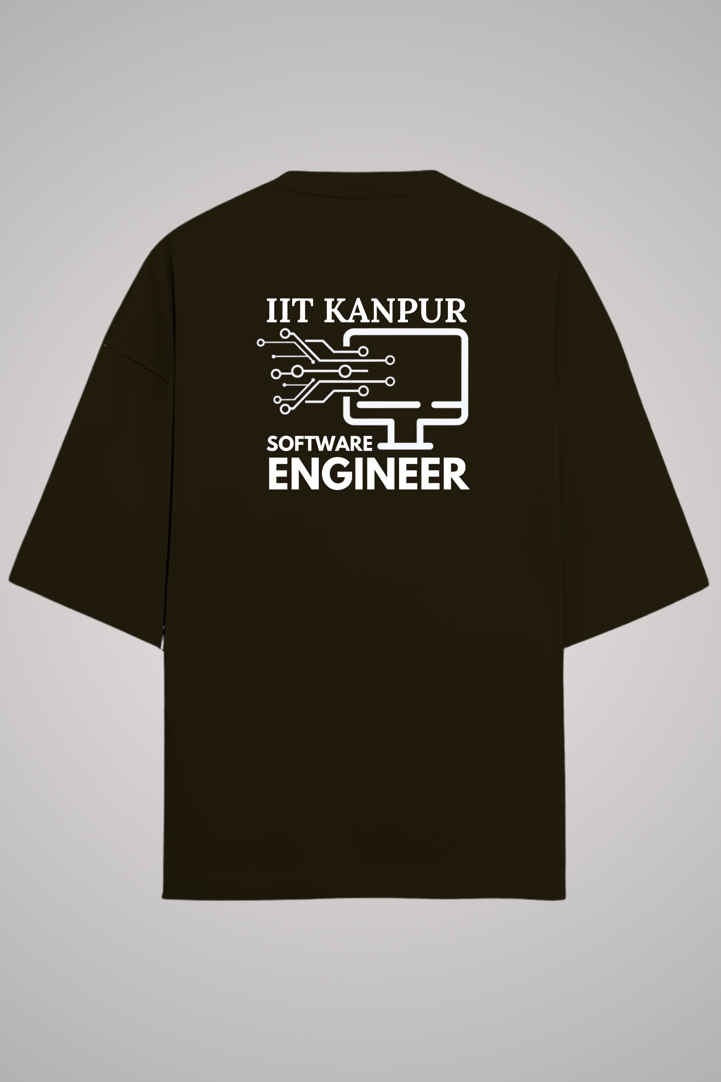 IIT kanpur Oversized T-Shirt (Software Engineering)