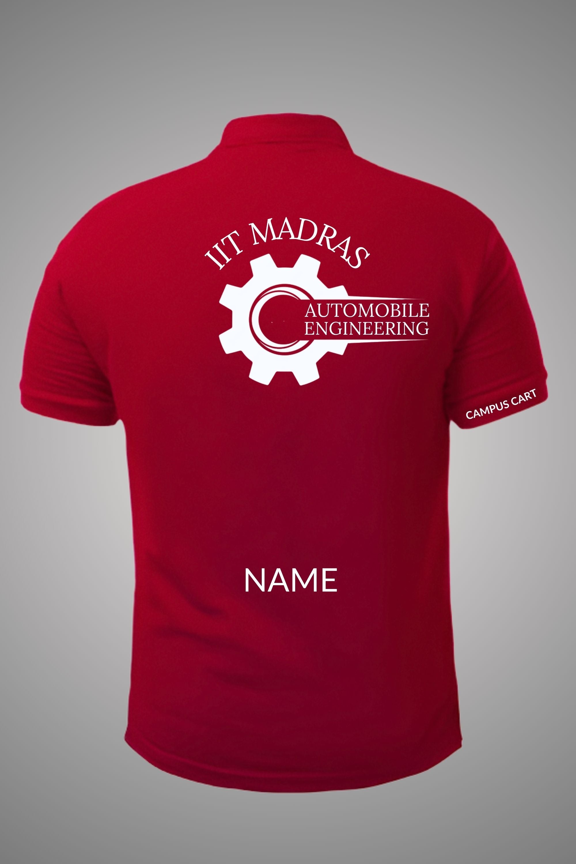 IIT Madras Polo T-Shirt (Automobile Engineering)