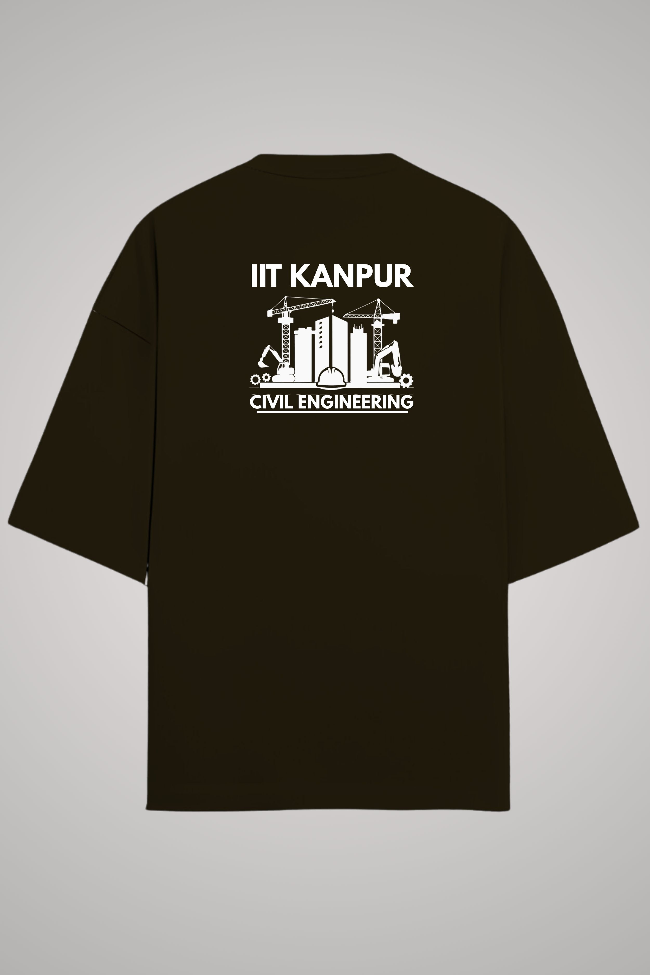 IIT kanpur Oversized T-Shirt (Civil Engineering)